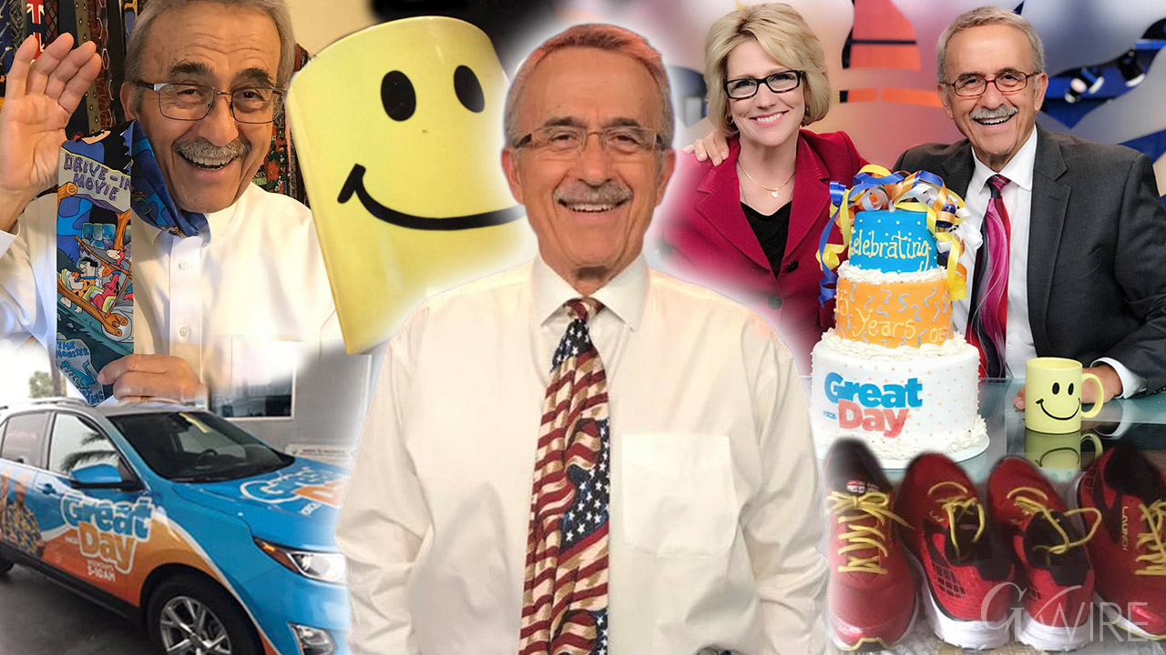 A Great Day for Kopi. Fresno TV News Legend Hanging Up Mic.