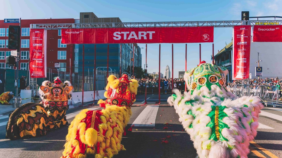 Gallop by the festive LA Chinatown Firecracker to run, bike, and walk your pet – NBC Los Angeles