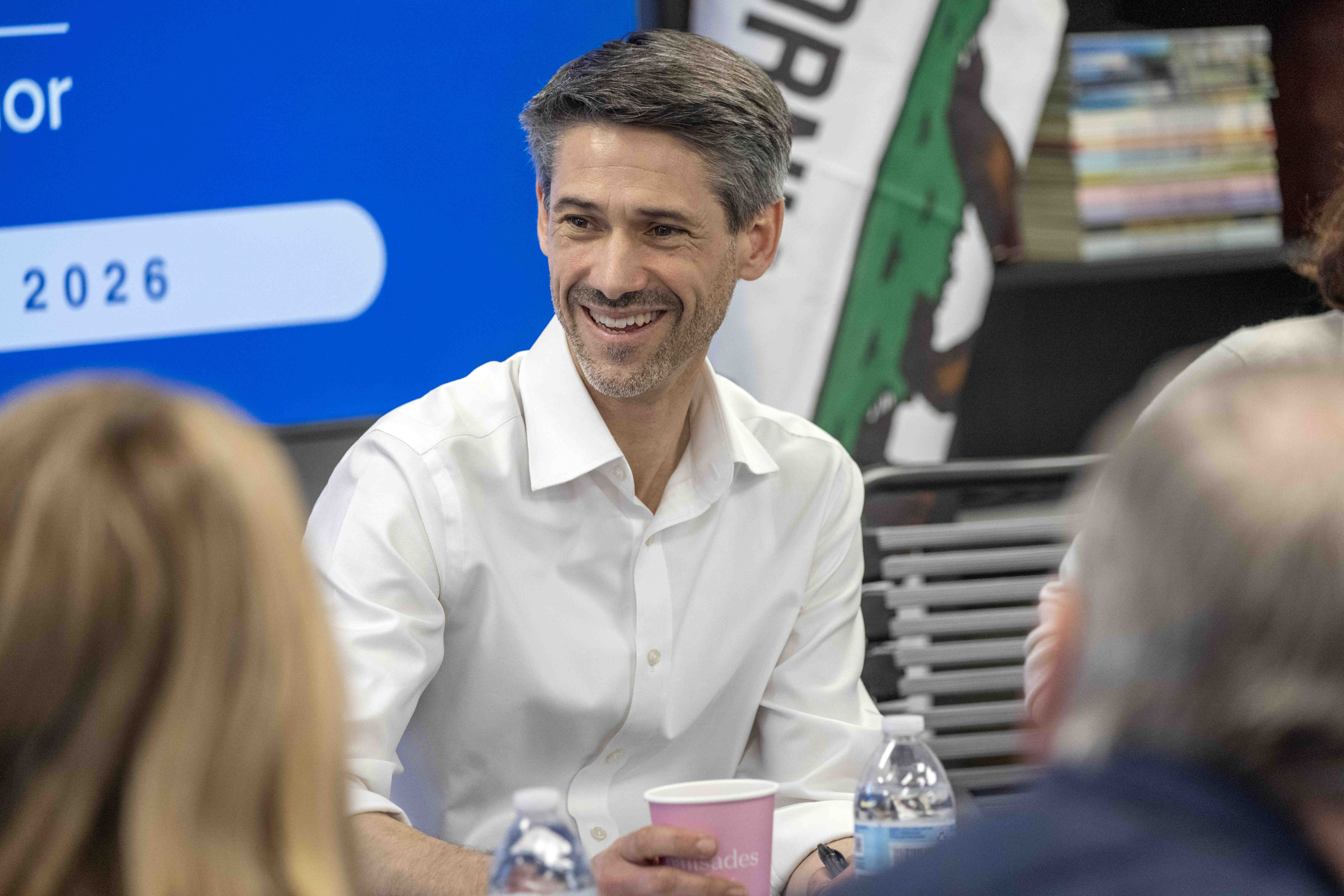 California gubernatorial candidate and San Jose Mayor Matt Mahan, during...
