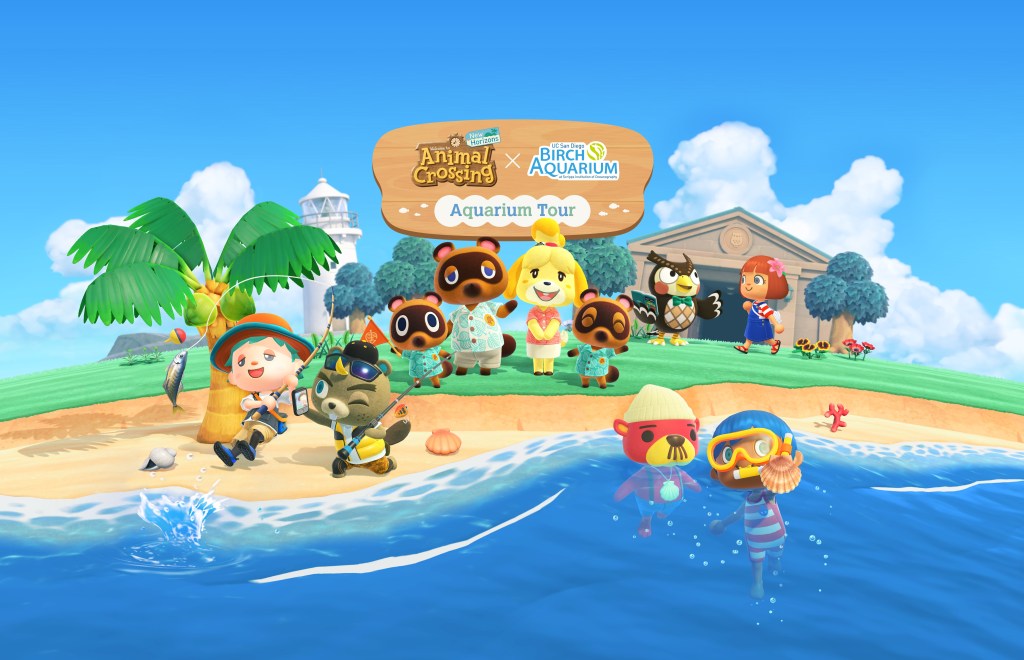 Animal Crossing to take over Birch Aquarium Feb. 16 through March 26 – San Diego Union-Tribune