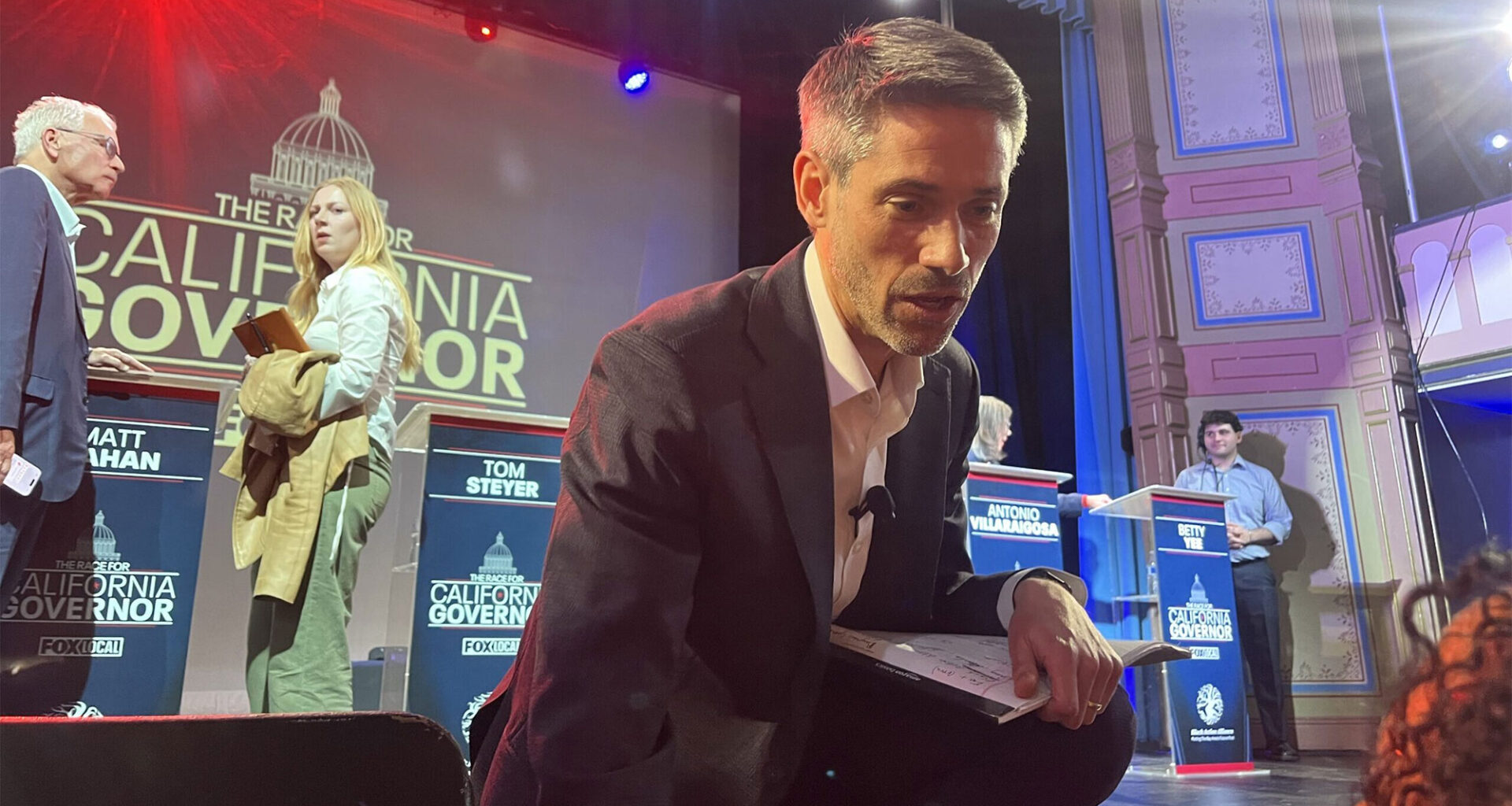 San Jose Mayor Matt Mahan trades barbs with rivals in first gubernatorial debate