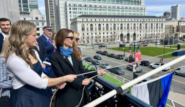 San Francisco raises Estonian flag at City Hall to honor independence, Bay Area ties