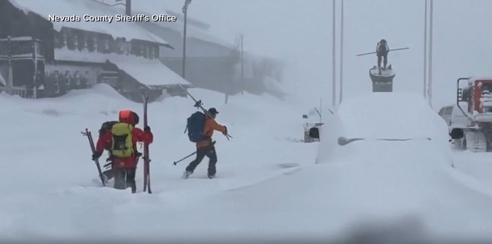 The backcountry skiers went missing after getting caught in a major avalanche in the Sierra...