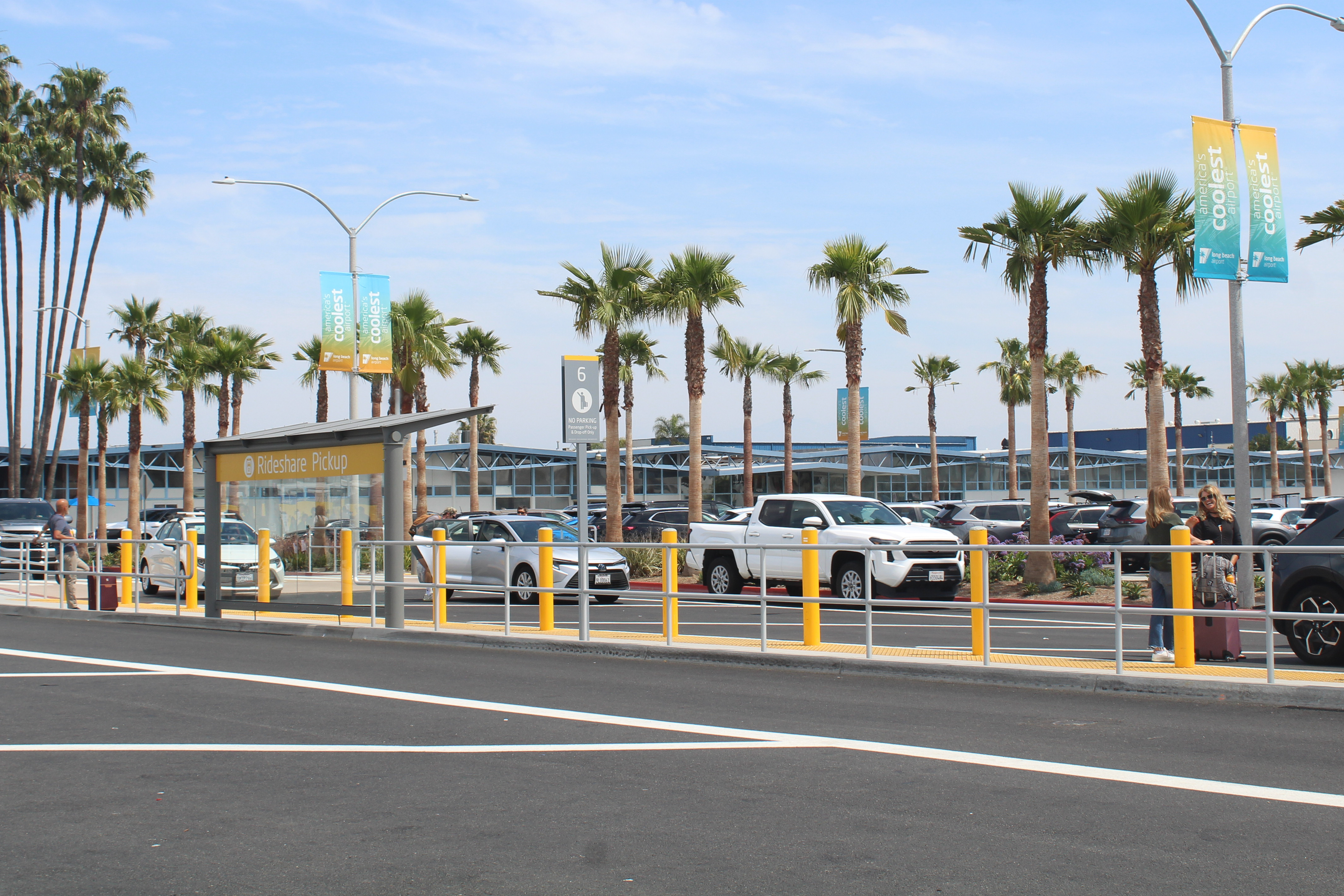 Long Beach Airport celebrated the completion of its Terminal Roadway...