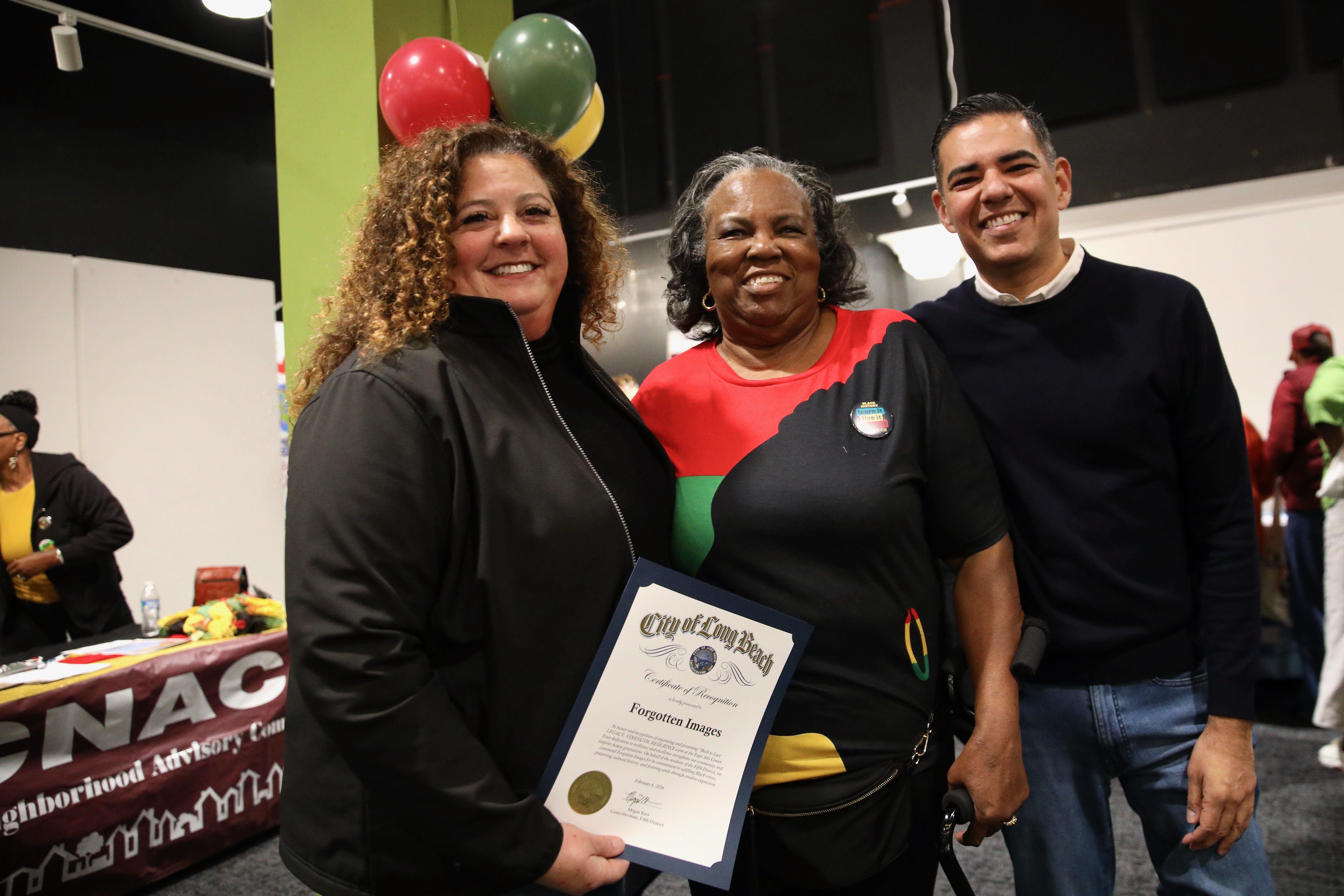 Sharon McLucas of âForgotten Imagesâ and organizer of the Black...