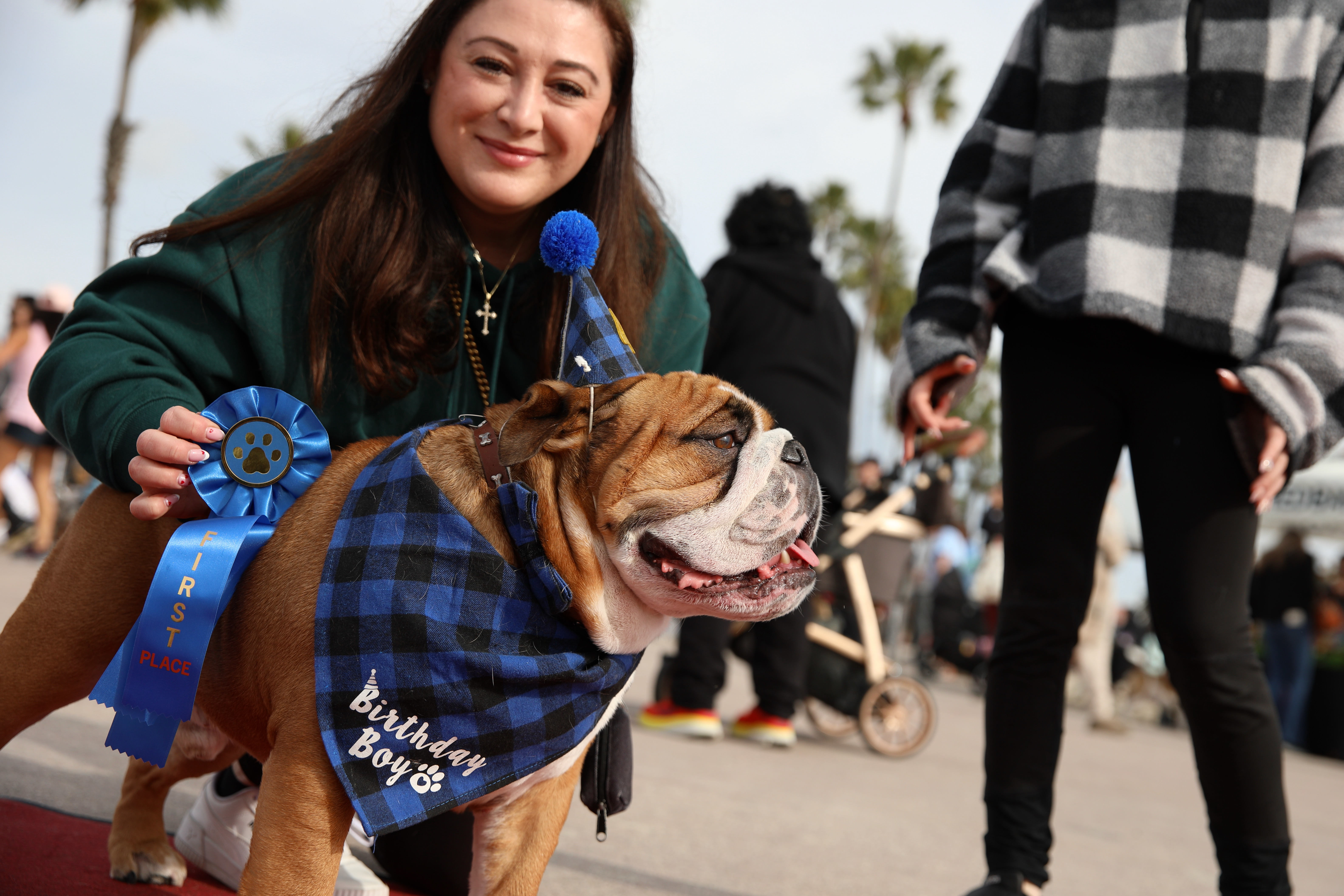 Victoria Keshishyan of Burbank and Bugsy, who just celebrated his...