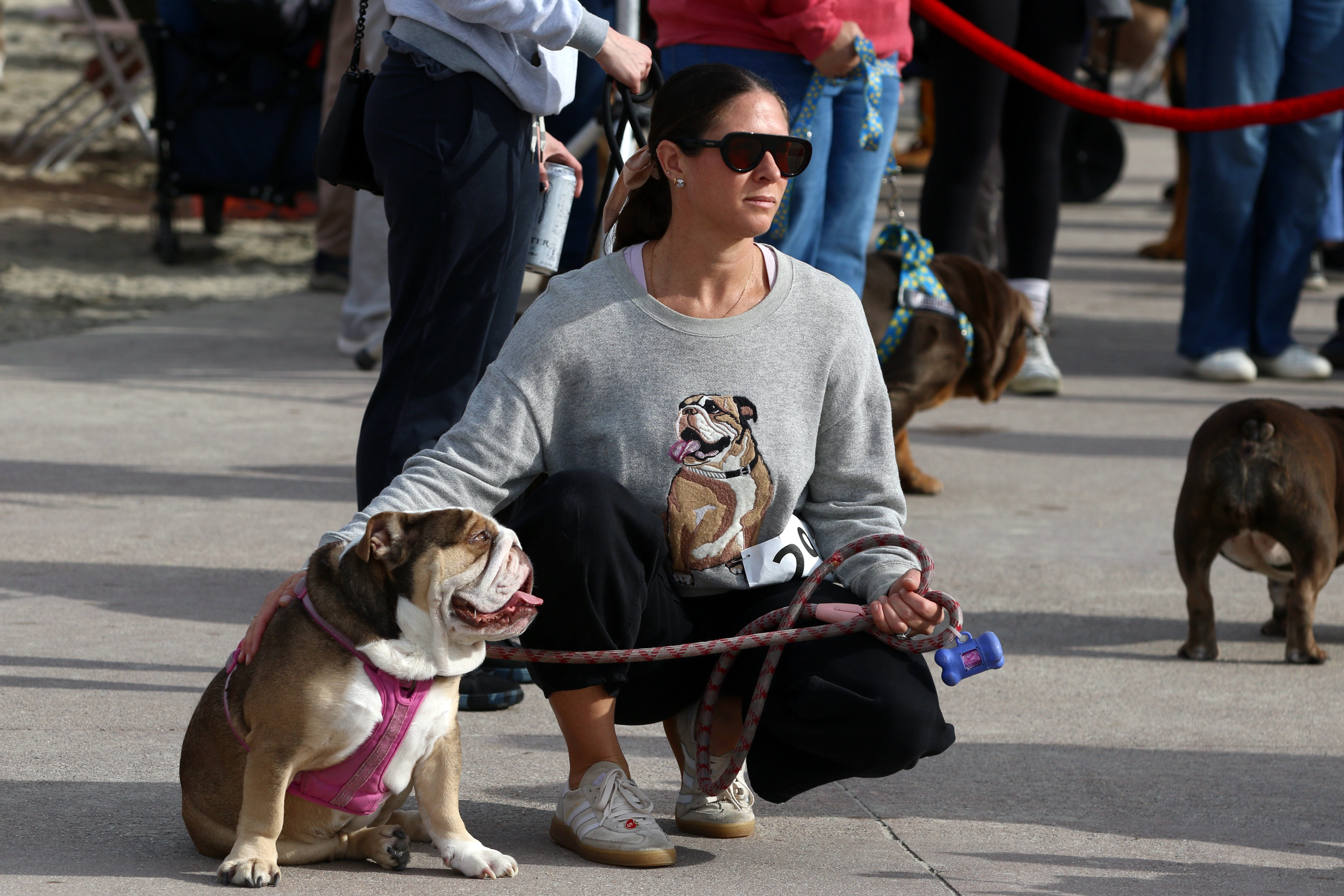 Participants await the start of the 21st annual Bulldog Beauty...