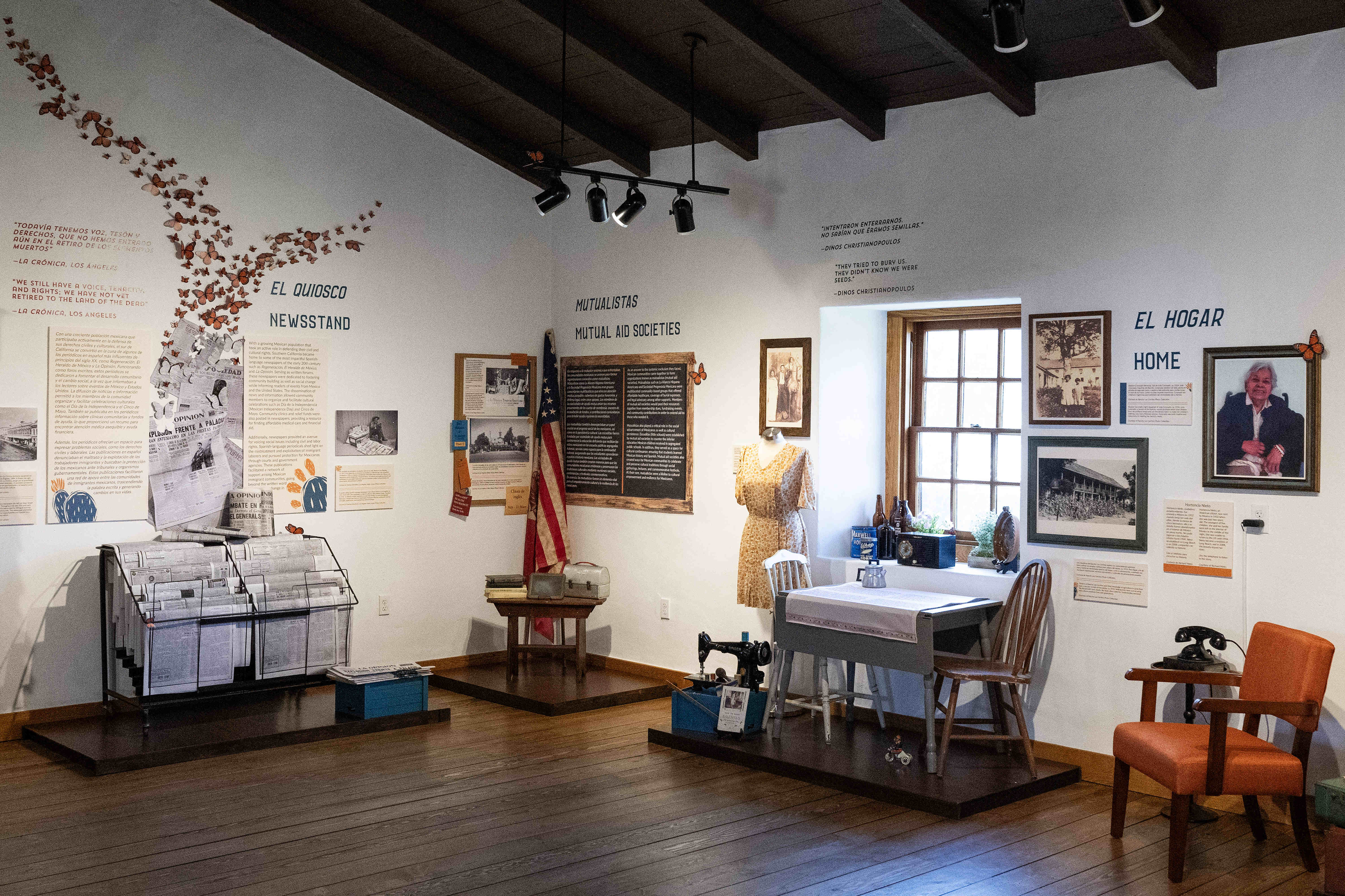 The âSeeds of Resilience: Barrio Americanoâ exhibition at Rancho Los...