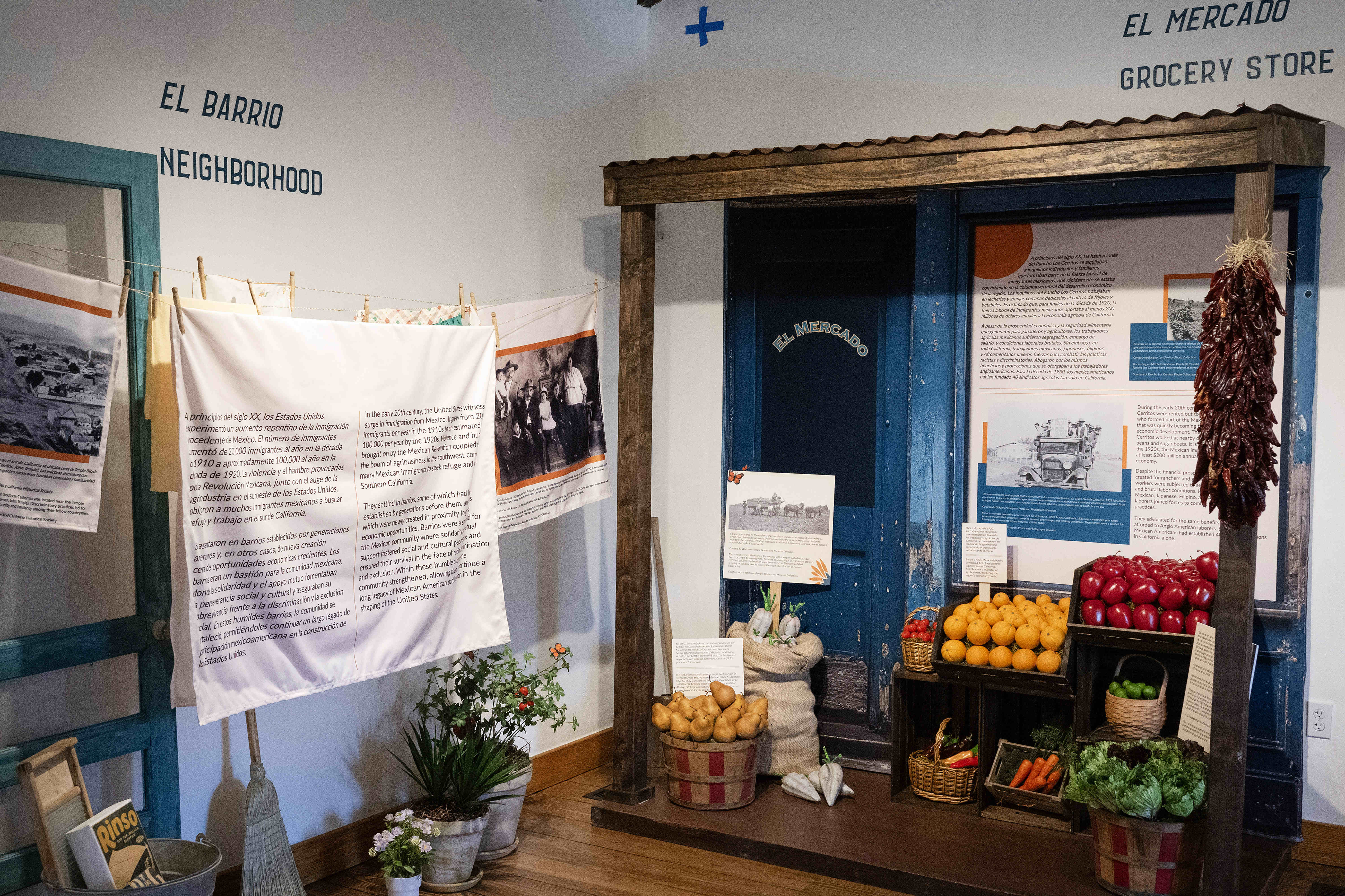 The âSeeds of Resilience: Barrio Americanoâ exhibition at Rancho Los...