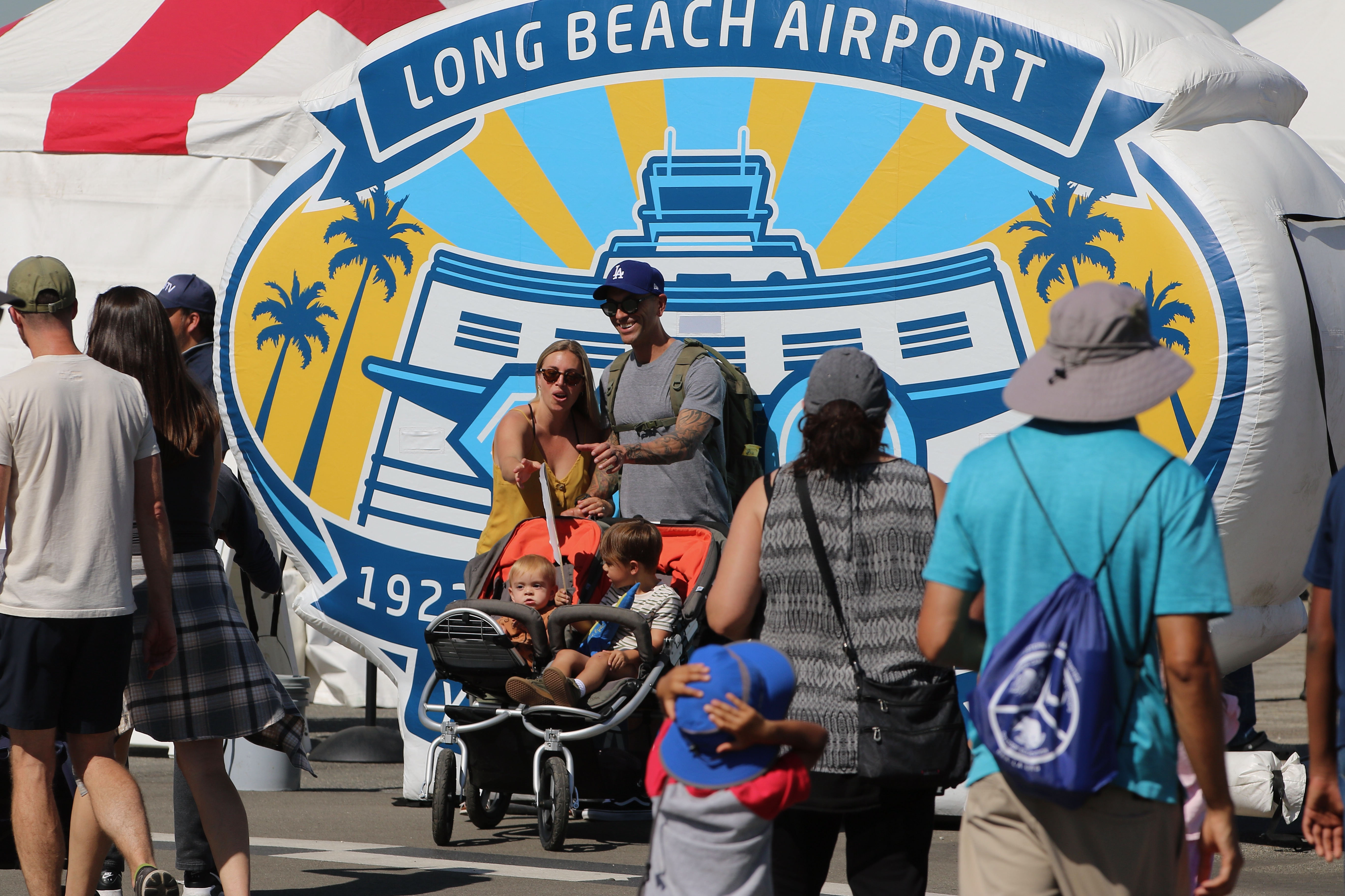 Thousands of people attend the Festival of Flight on Saturday,...