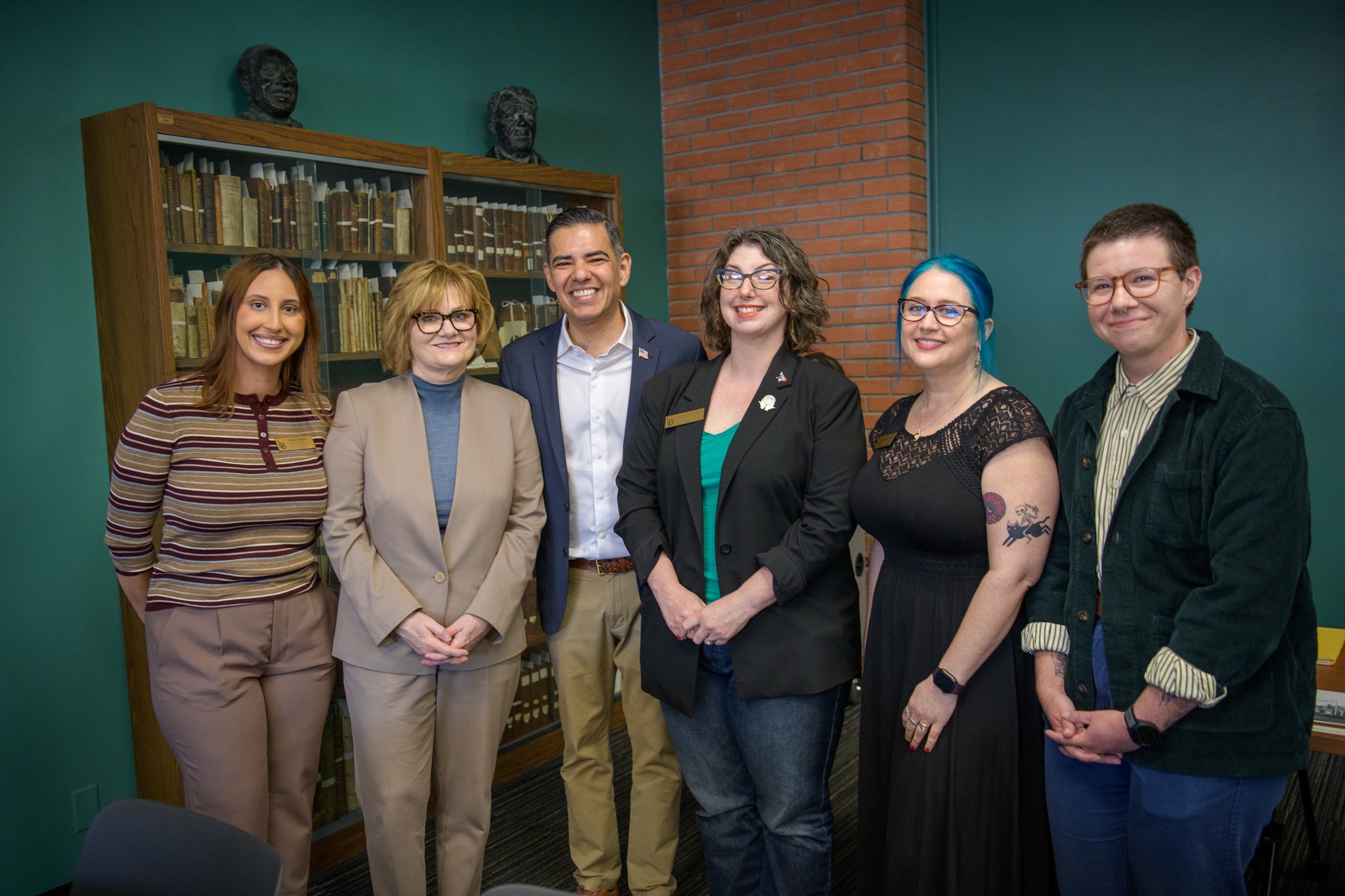 Rep. Robert Garcia presented $2.175 million in federal funding to...