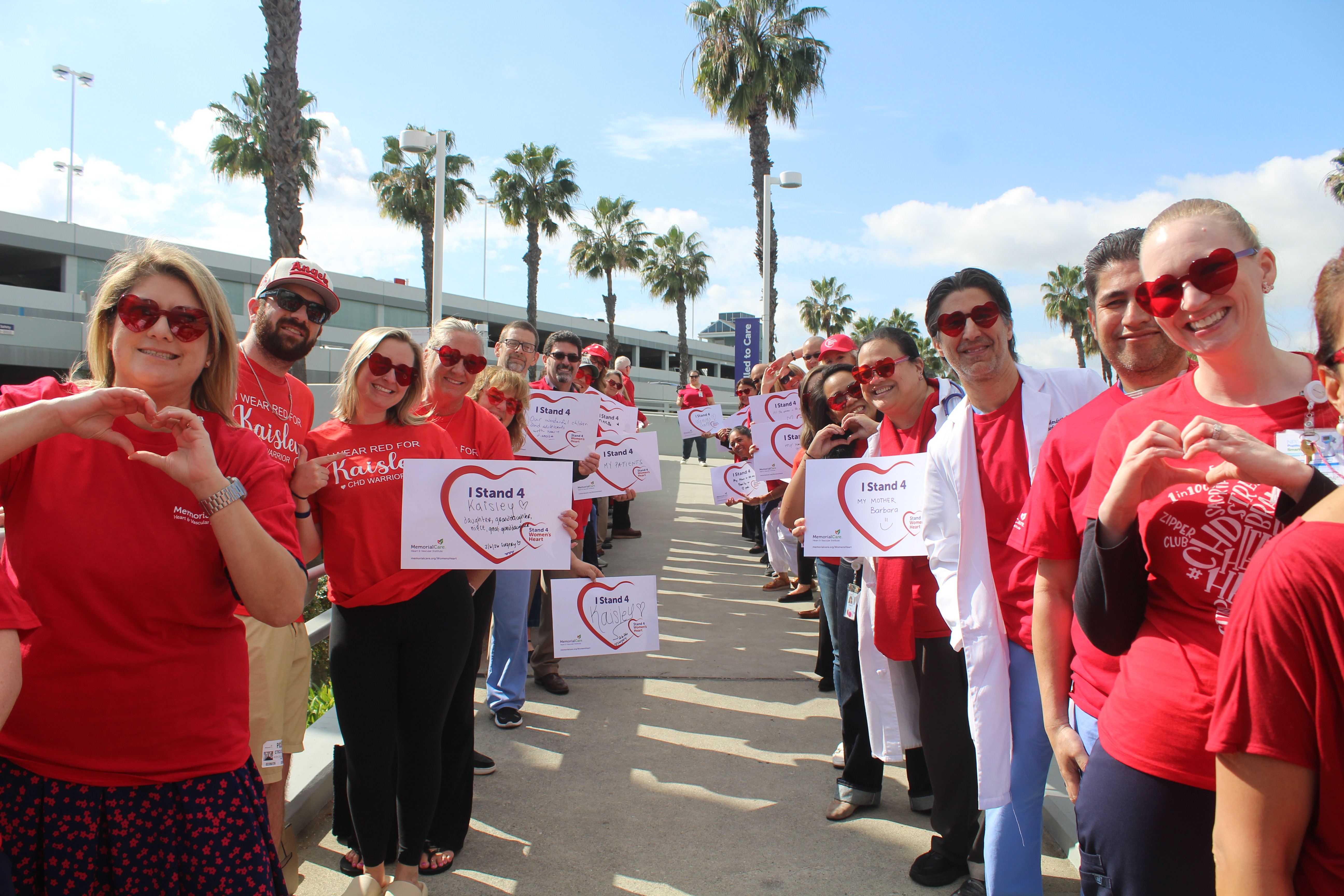 Around 80 MemorialCare Long Beach Medical Center employees brought awareness...