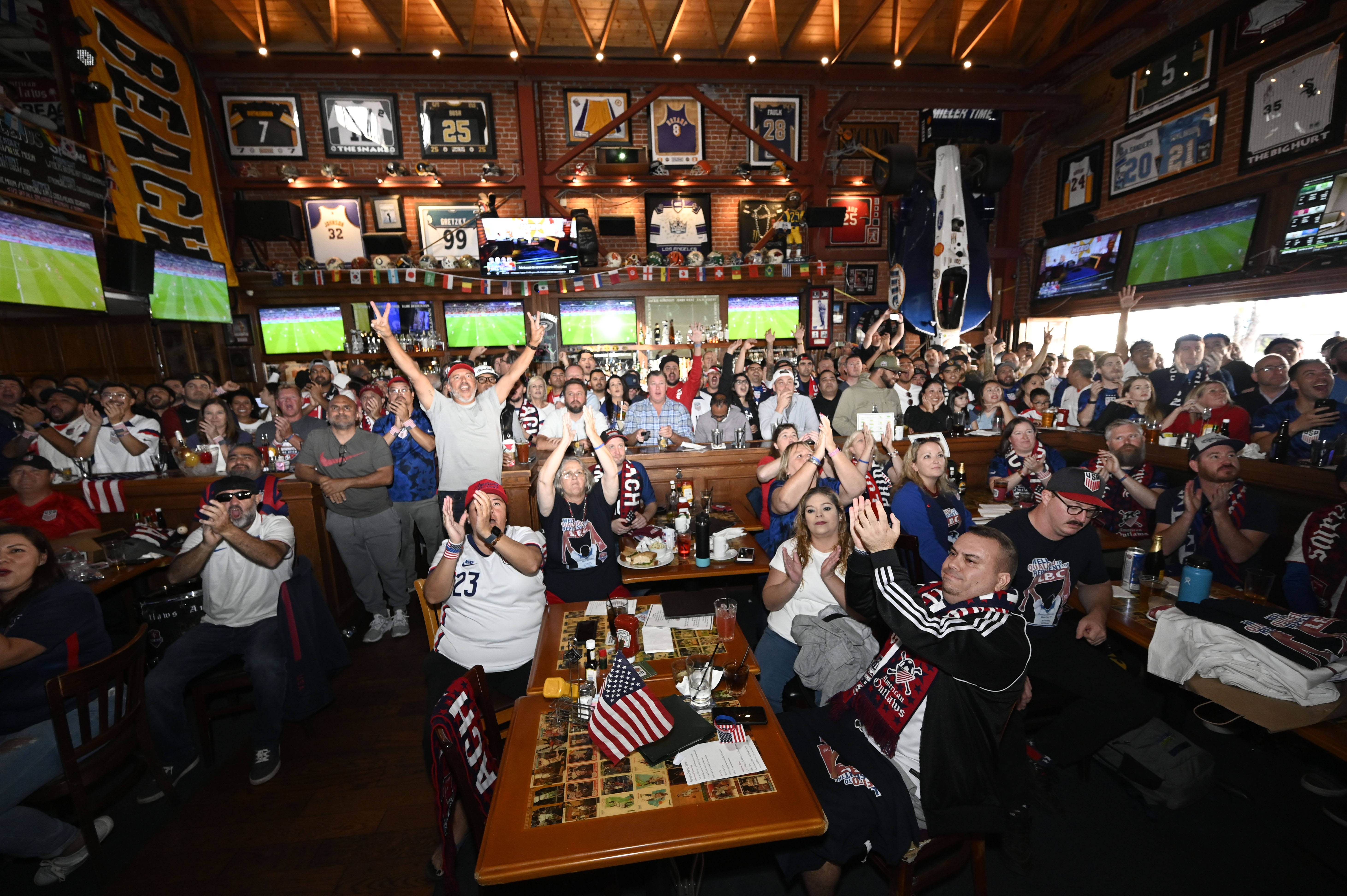 The American Outlaws fan group, hosted a World Cup watch...