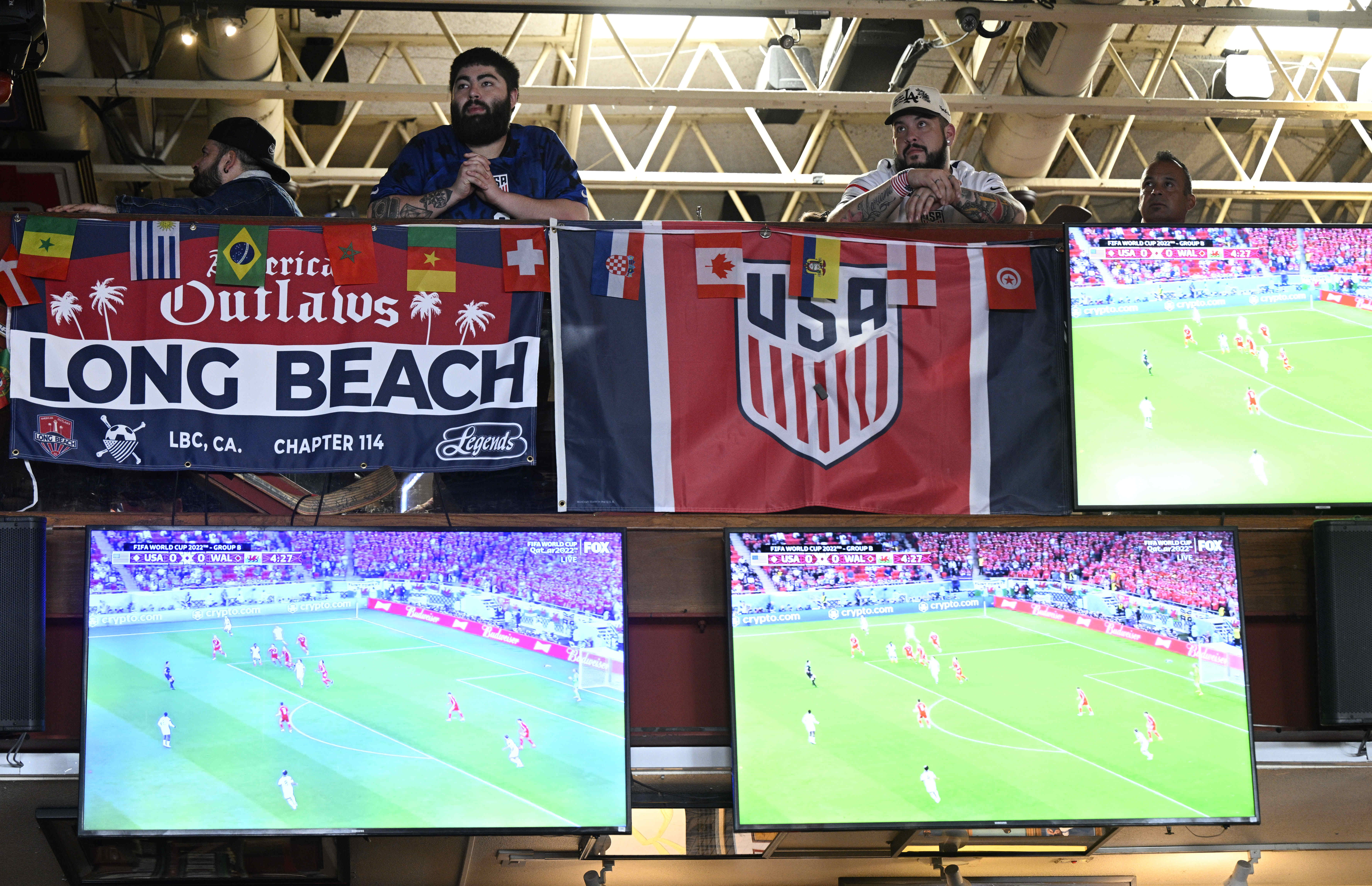 The American Outlaws fan group, hosted a World Cup watch...