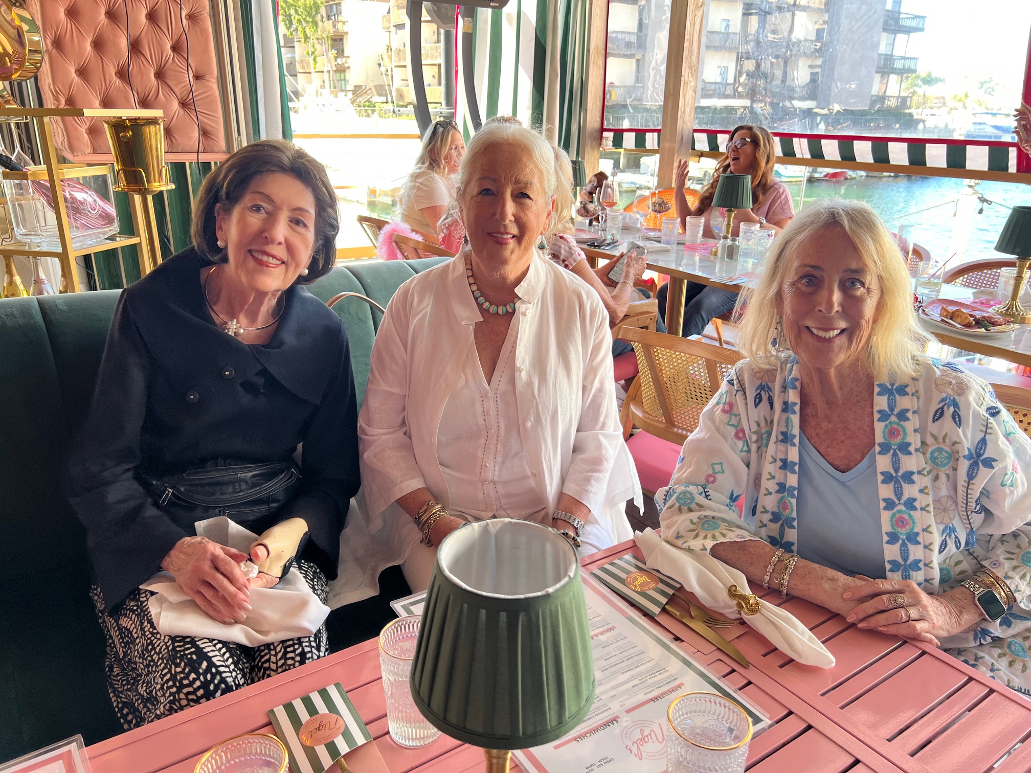 Boy Scouts Auction Luncheon, photo from left, Shirlee Bouch, Nicol...