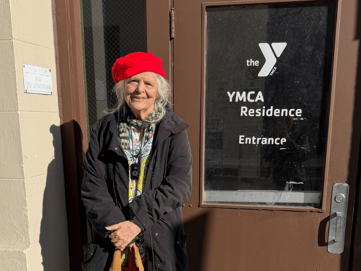 At 85, feminist icon Laura X scrapes by in tiny Berkeley hotel room