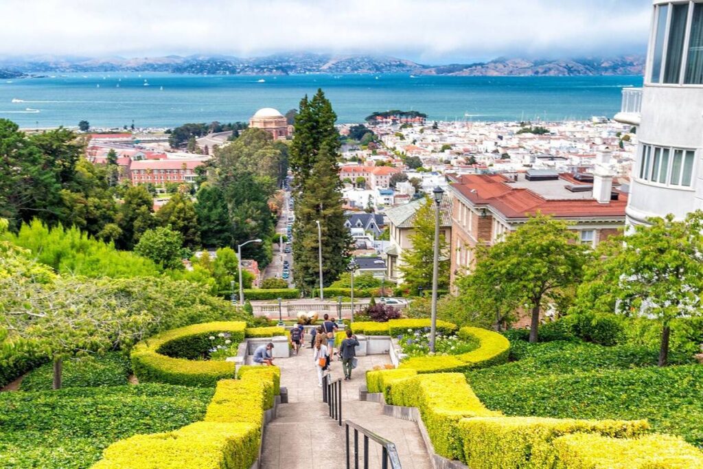 Lyon Street Steps in San Francisco.