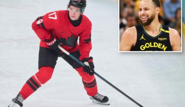 Macklin Celebrini is San Jose Sharks, Winter Olympics star