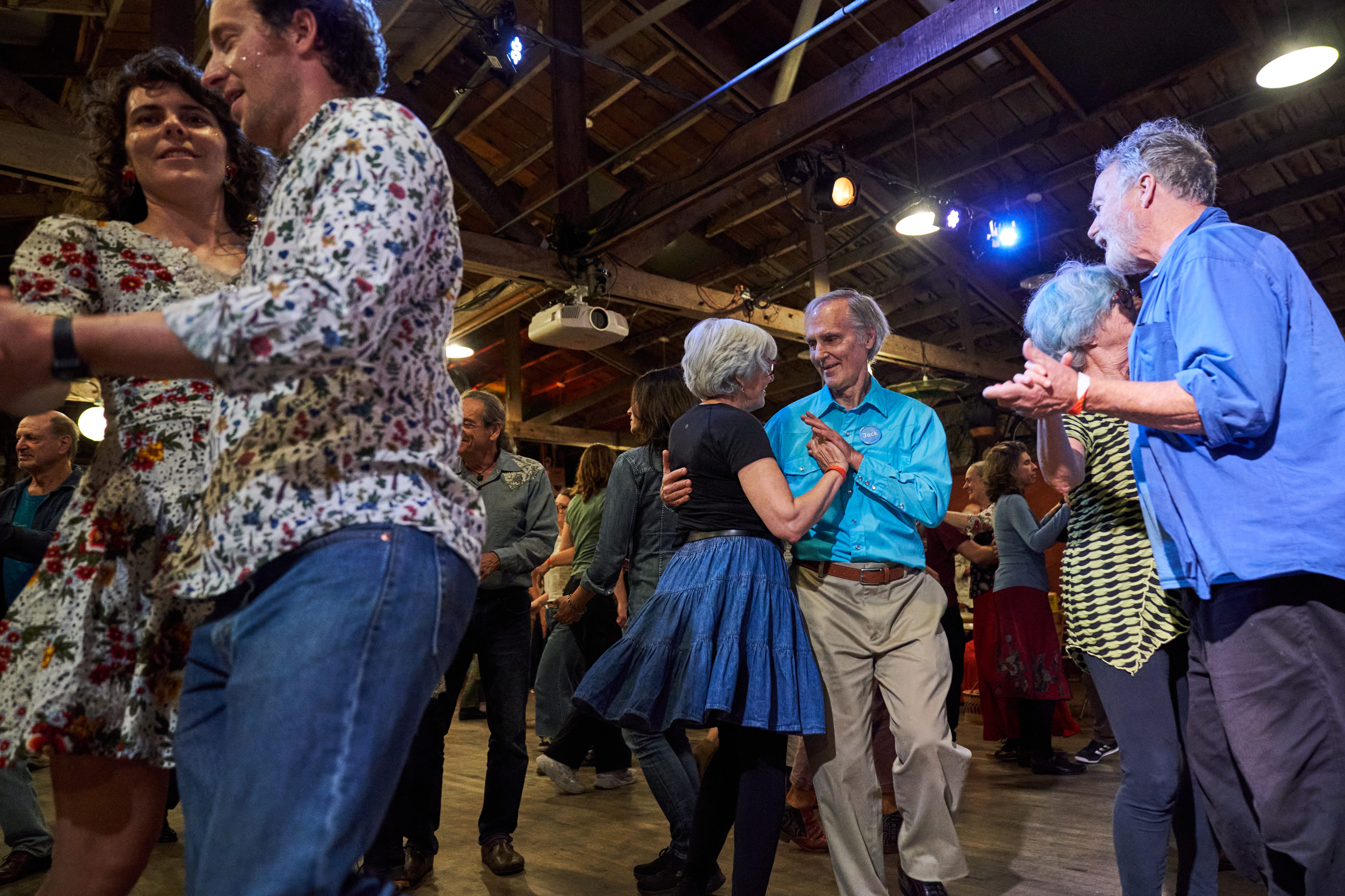 Dancers of all stripes and skill participate in the Dare...