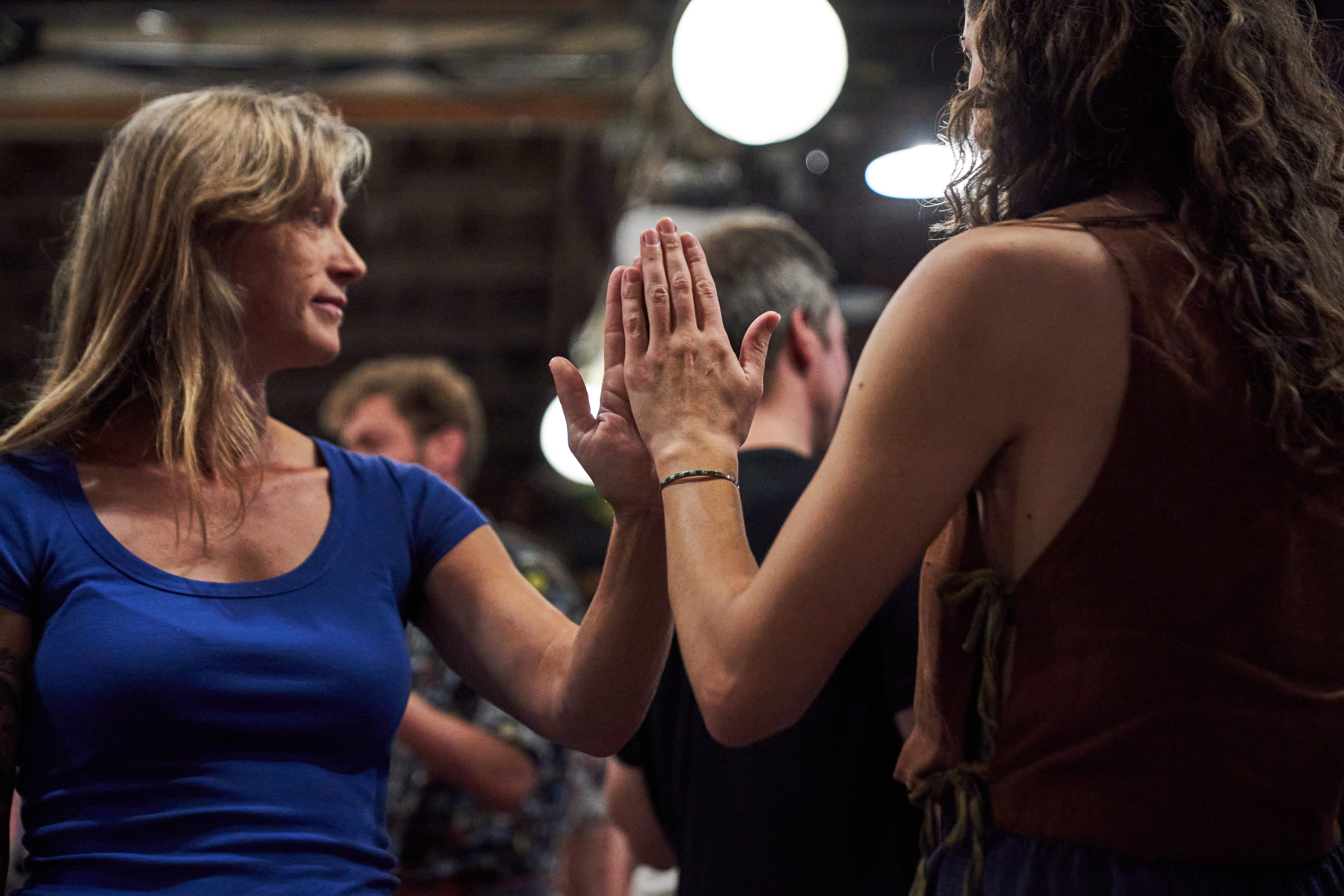 Dancers of all stripes and skill participate in the Dare...