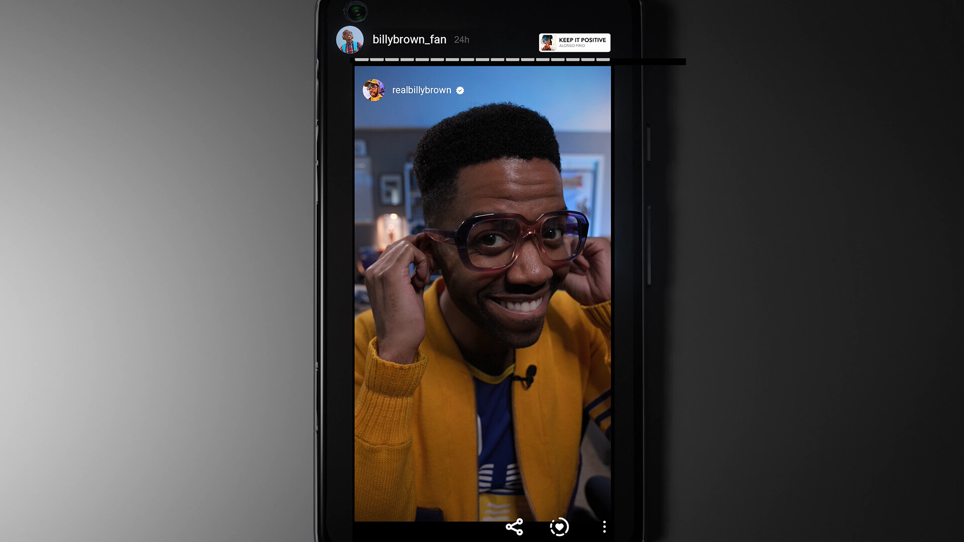 Julius Thomas III plays former child star Billy Brown in...