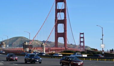 Golden Gate Bridge pileups damage seven vehicles
