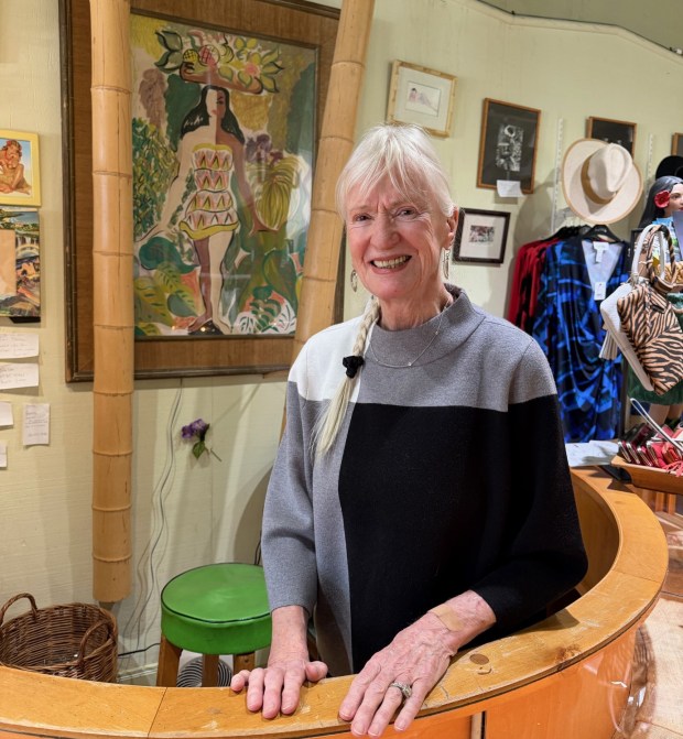 Andrea Faber is looking for a buyer for her popular Montclair Village shop Hula. In lieu of a buyer meanwhile, the shop is slowly discounting and liquidating its women's clothing and accessories. (Ginny Prior for Bay Area News Group)