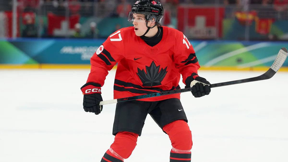 Macklin Celebrini makes Olympics history with penalty-shot goal – NBC Sports Bay Area & California