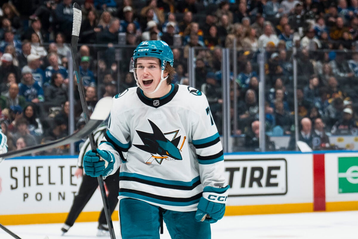 Macklin Celebrini San Jose Sharks