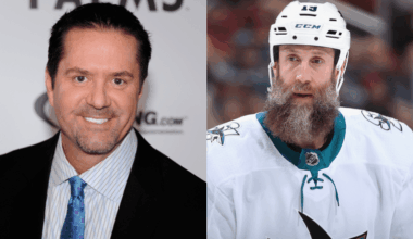 Mike Goldberg and Joe Thornton
