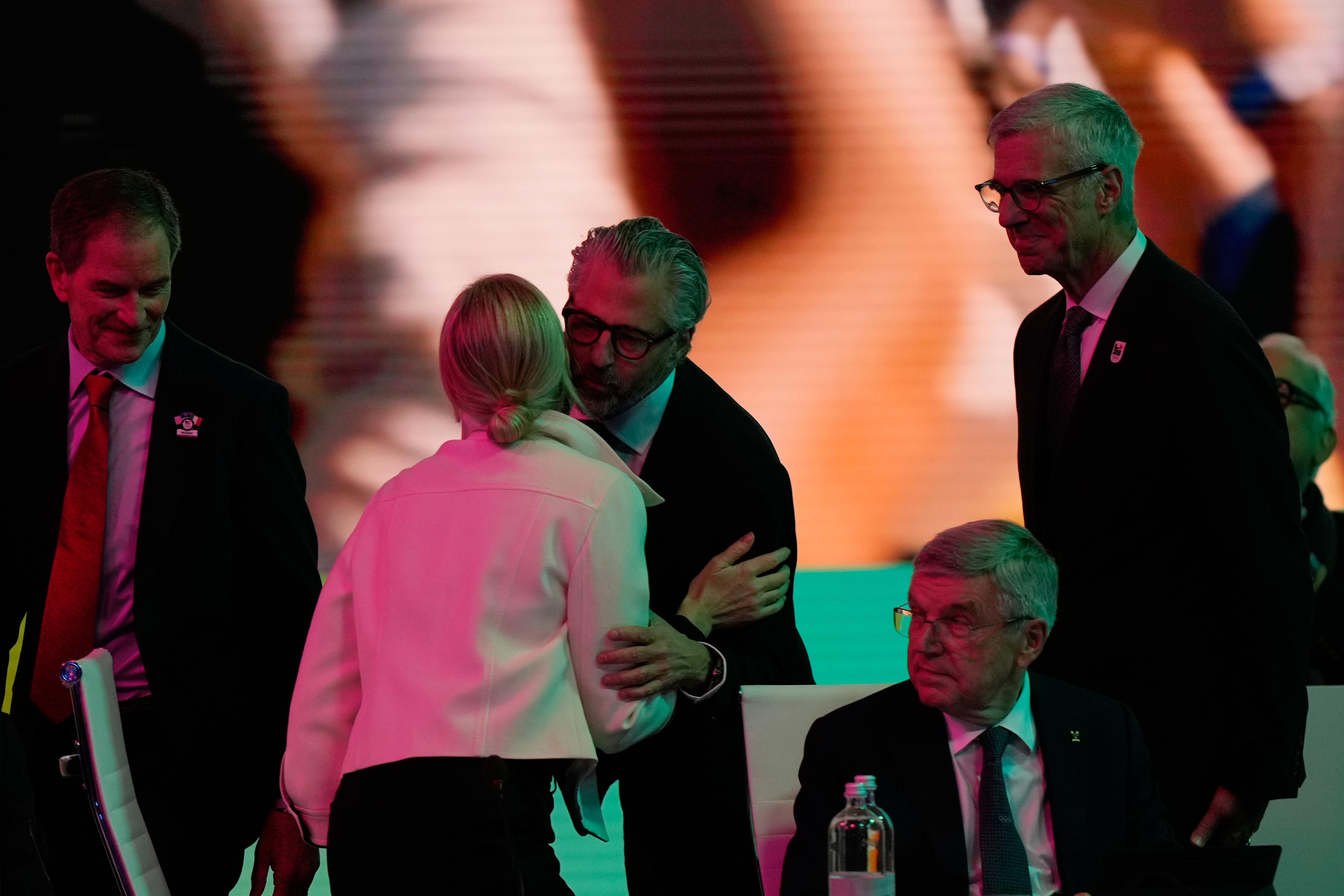 Casey Wasserman, Chairman of the Los Angeles Organizing Committee for...