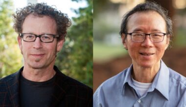 Ken Goldberg and Kam Lau (left to right).