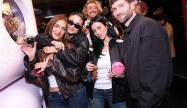 Anastasia Karanikolaou, Kylie Jenner, Zack Ashley, Victoria Villarroel and Doni Nahmias