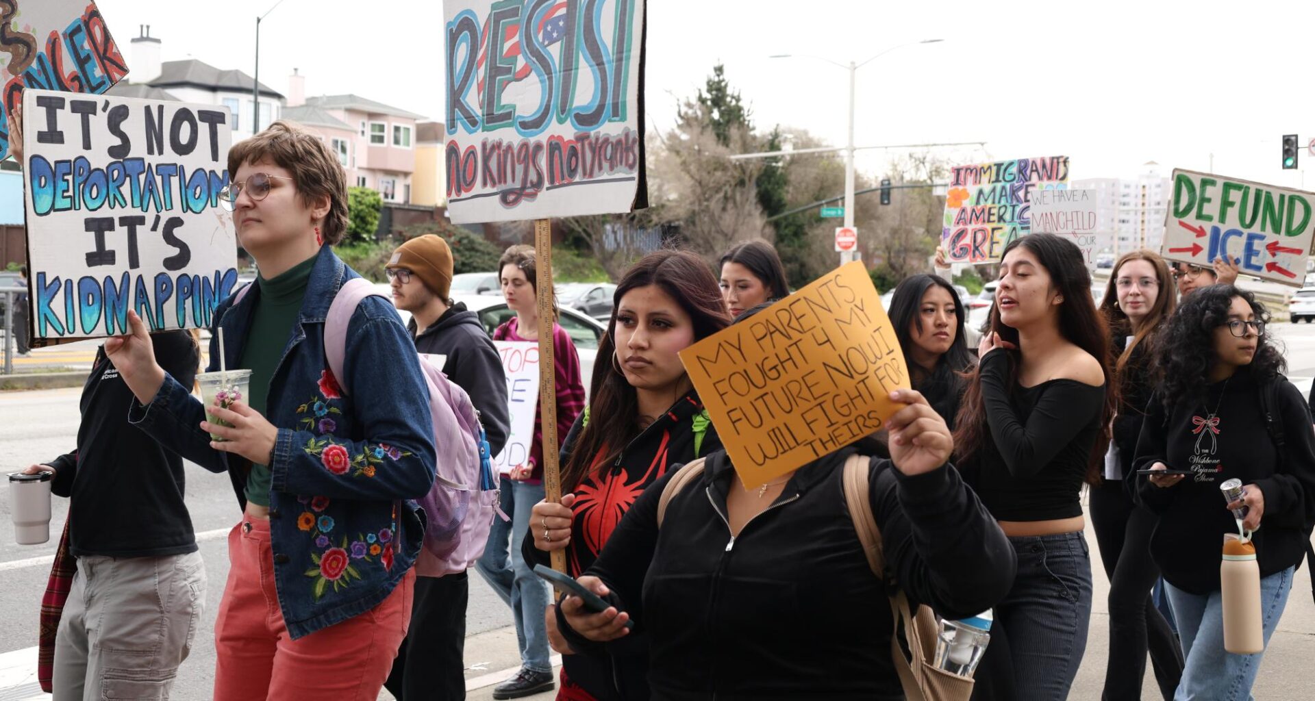 SFSU students walk out in protest of ICE – Golden Gate Xpress