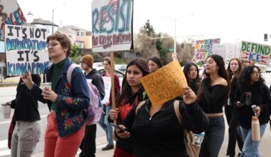 SFSU students walk out in protest of ICE – Golden Gate Xpress