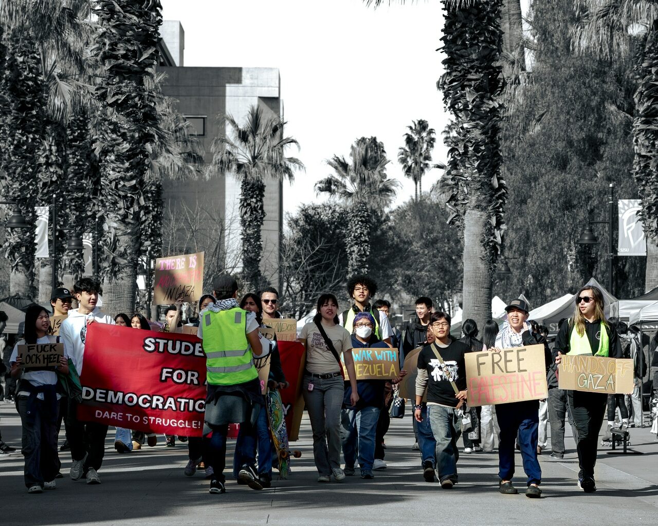 San Jose students hold ‘No More Forever Wars’ protest — Fight Back! News