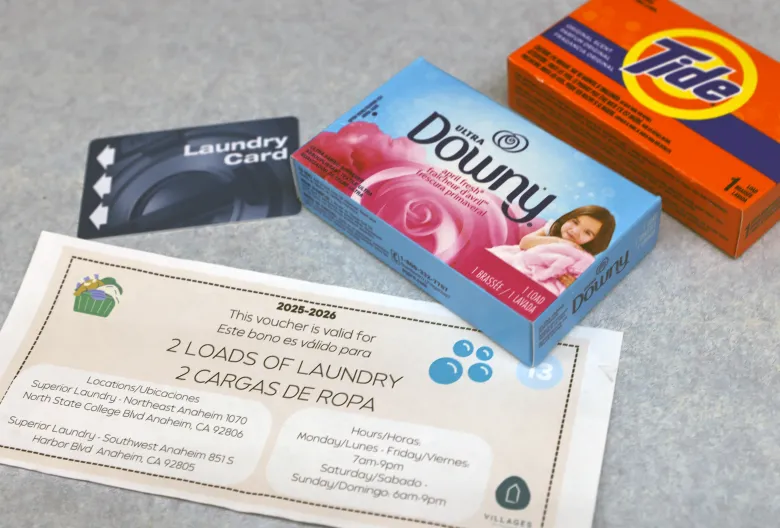Anaheim students will get vouchers in exchange for laundry cards preloaded with credits for using washers and dryers. (Photo by Karen Tapia, contributing photographer / Southern California News Group) 