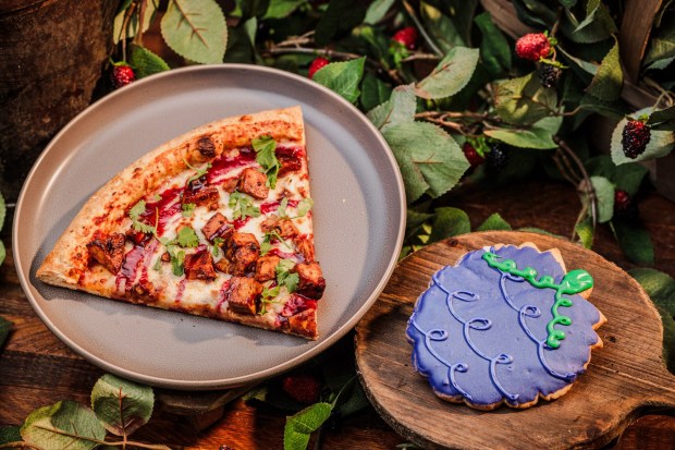 Knott's Boysenberry Festival A La Carte menu items available at Grizzly Creek Lodge. (Courtesy of Knott's Berry Farm)