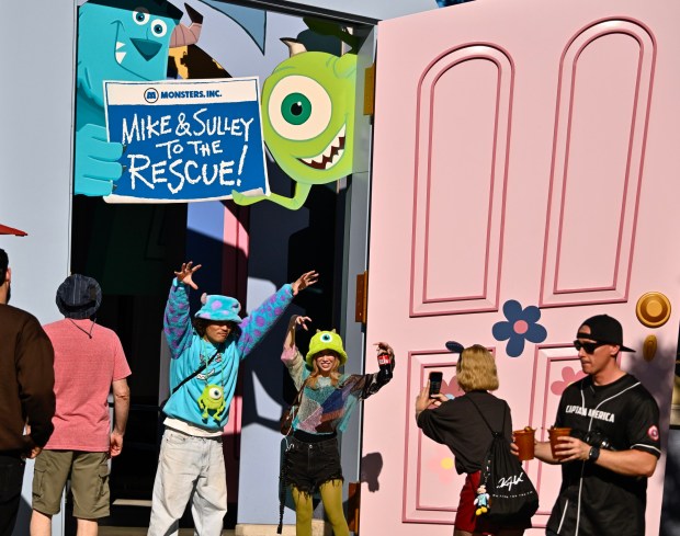 Monsters, Inc. Mike & Sulley to the Rescue! inside Disney California Adventure at the Disneyland Resort Anaheim, CA, on Friday, January 16, 2026. (Photo by Jeff Gritchen, Orange County Register/SCNG)