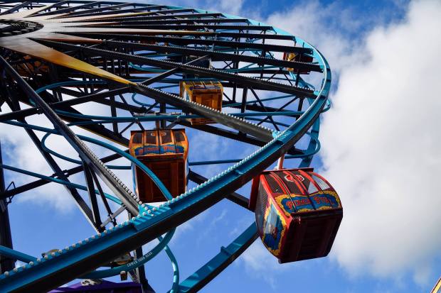Pixar Pal-A-Round at Pixar Pier inside California Adventure at the Disneyland Resort in Anaheim, CA, on Wednesday, March 11, 2020. (Photo by Jeff Gritchen, Orange County Register/SCNG)