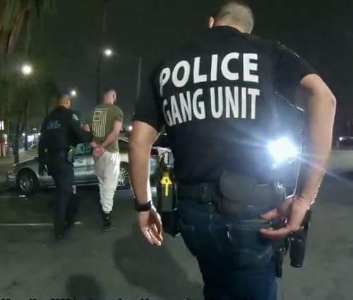 With the assistance of the Santa Ana Police Department's Gang Suppression Unit, David Lynch was found in San Bernardino and arrested on suspicion of murder. (Courtesy of the Santa Ana Police Department)