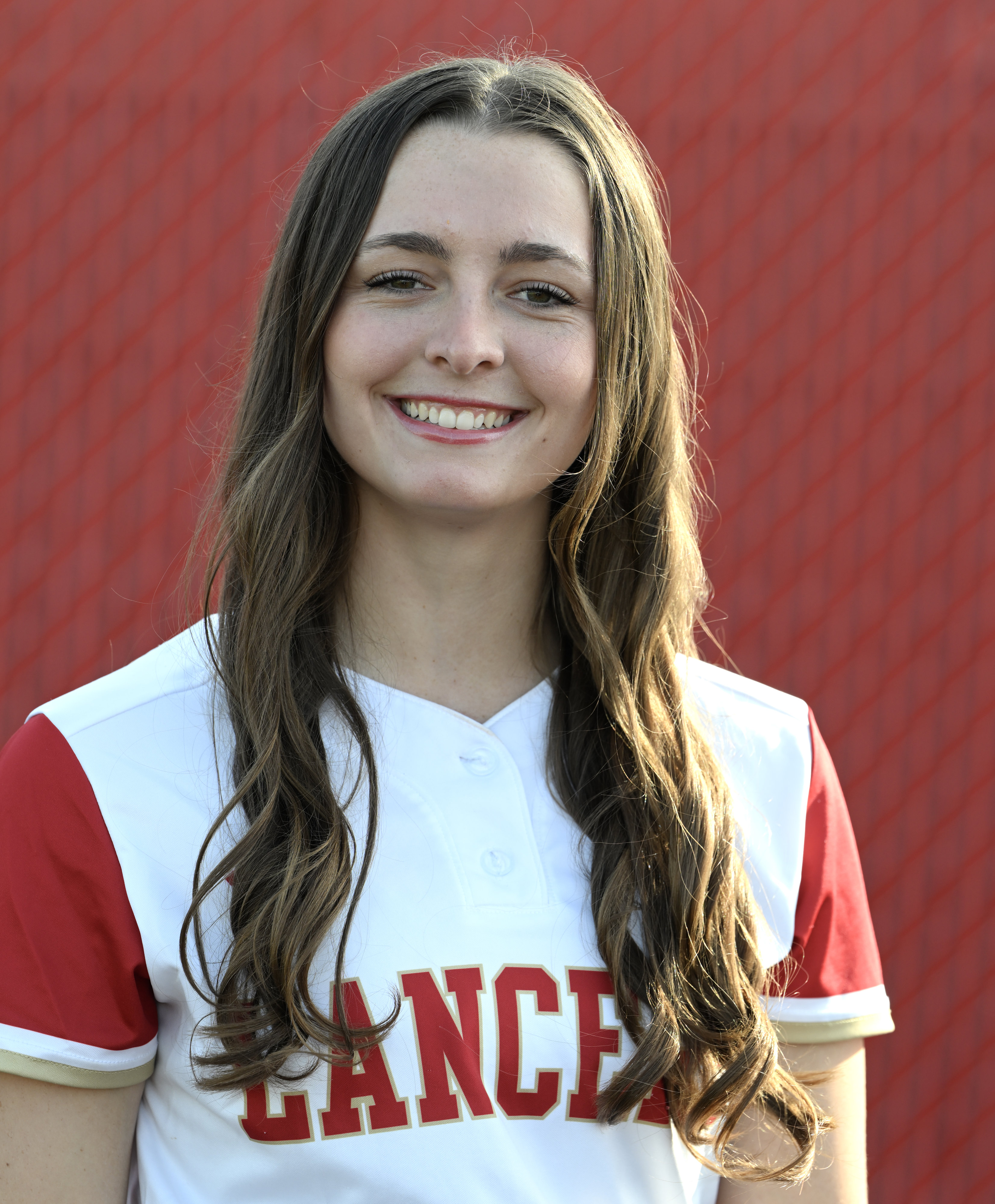 Orange Lutheran softball player Cate Medvitz (19) in Orange, CA,...