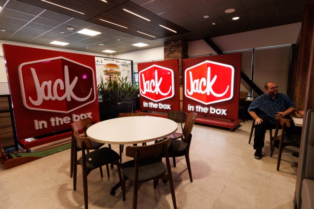 "Jack's Jack," a Jack in the Box restaurant inside the the Jack in the Box headquarters on Thursday, Feb. 5, 2026 in San Diego, (Kristian Carreon / The San Diego Union-Tribune)