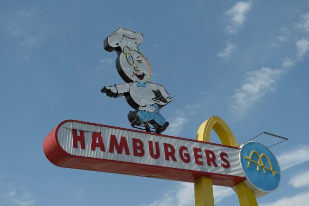 The oldest operating McDonald's restaurant is on the corner of Lakewood Blvd. and Florence Ave. in Downey. It opened on August 18, 1953. (2013 photo by Jeff Gritchen, SCNG)