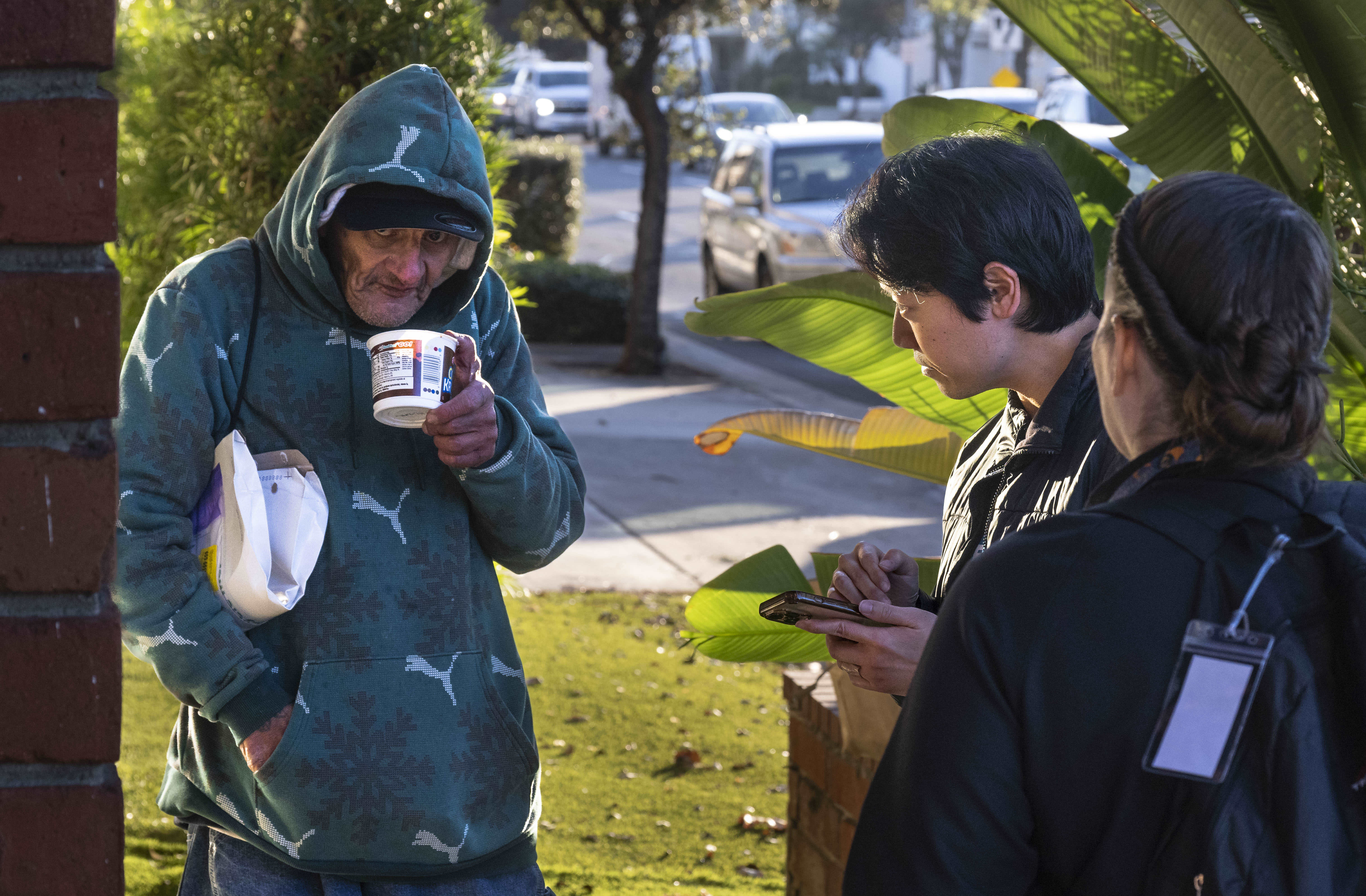 City Net Data Specialist Stephen Su and Julie Bechtol, manager...