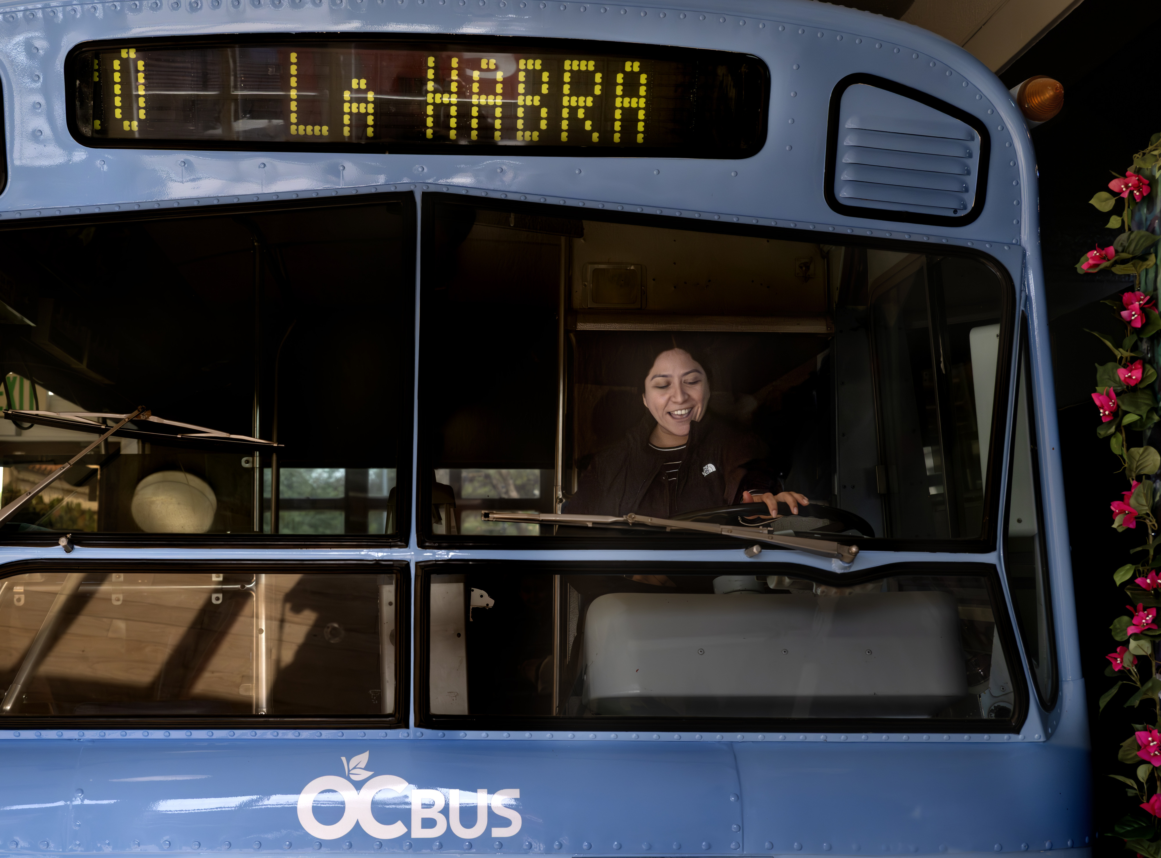 Selena Rodriguez commandeers Buster the Bus at La Habra’s Children’s...