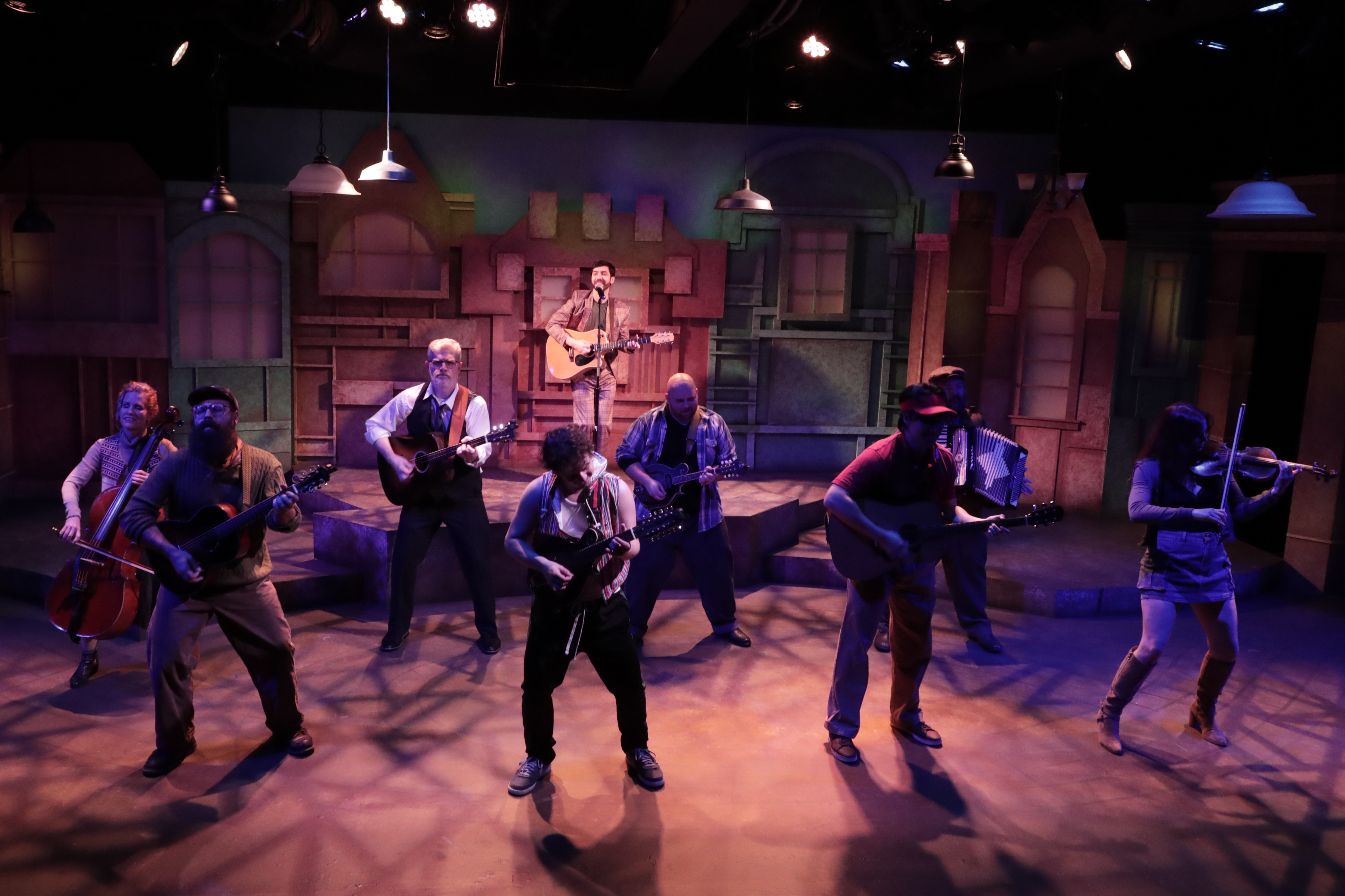 “Once” plays on the Cripe Stage at Chance Theater’s Betty...