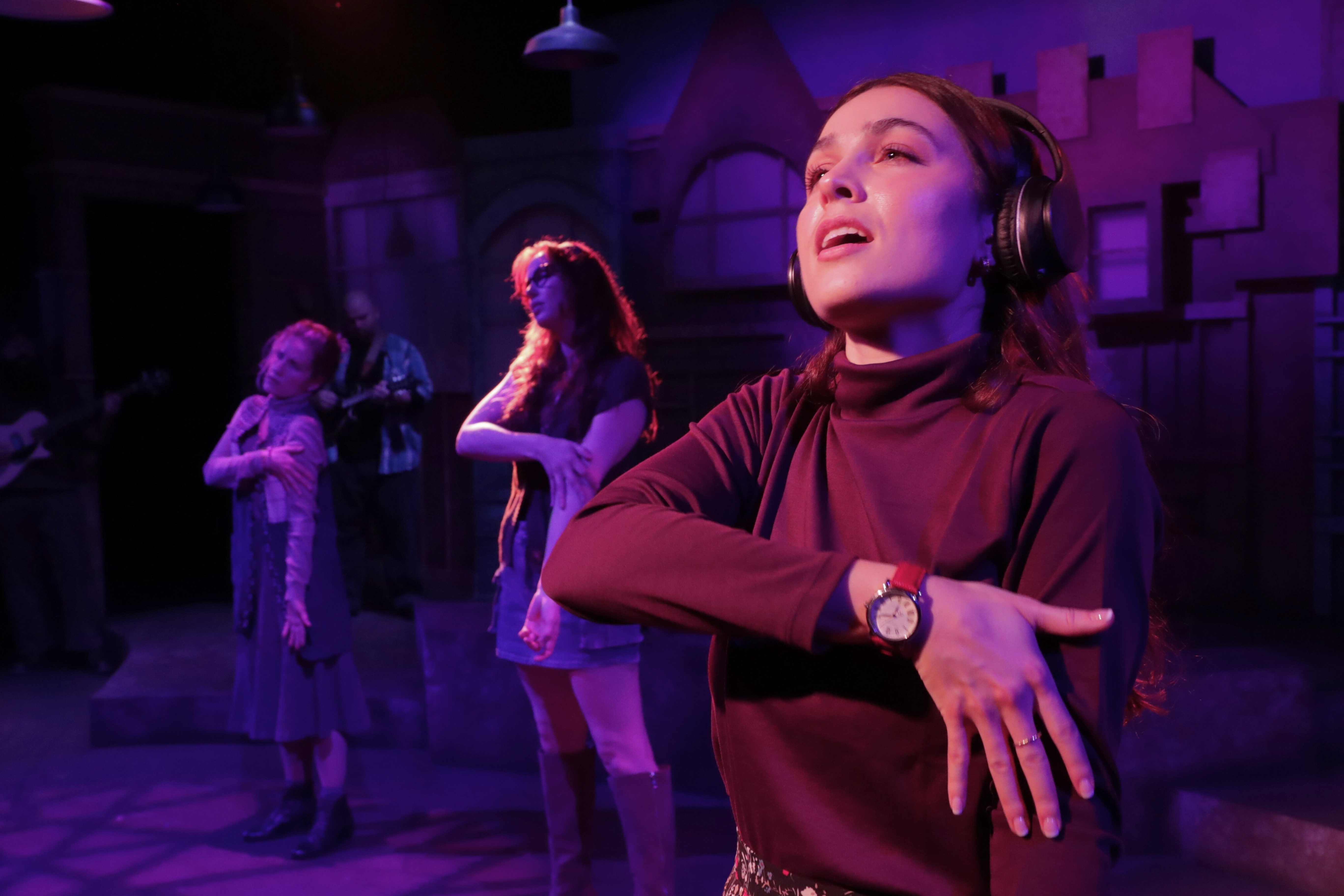 From left, Jennifer Richardson, Leota Rhodes and Emma Laird appear...