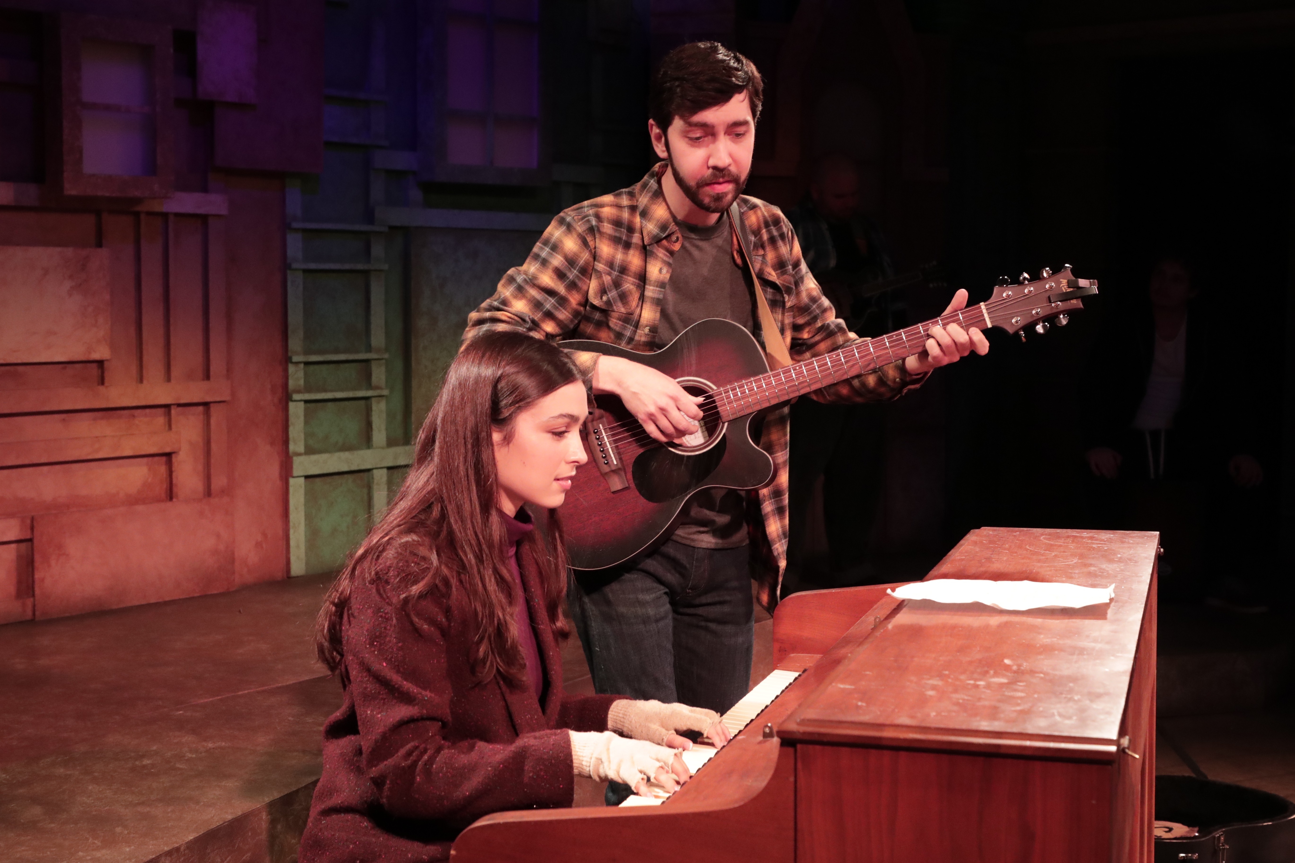 Emma Laird and Morgan Hollingsworth star in âOnceâ at Chance...