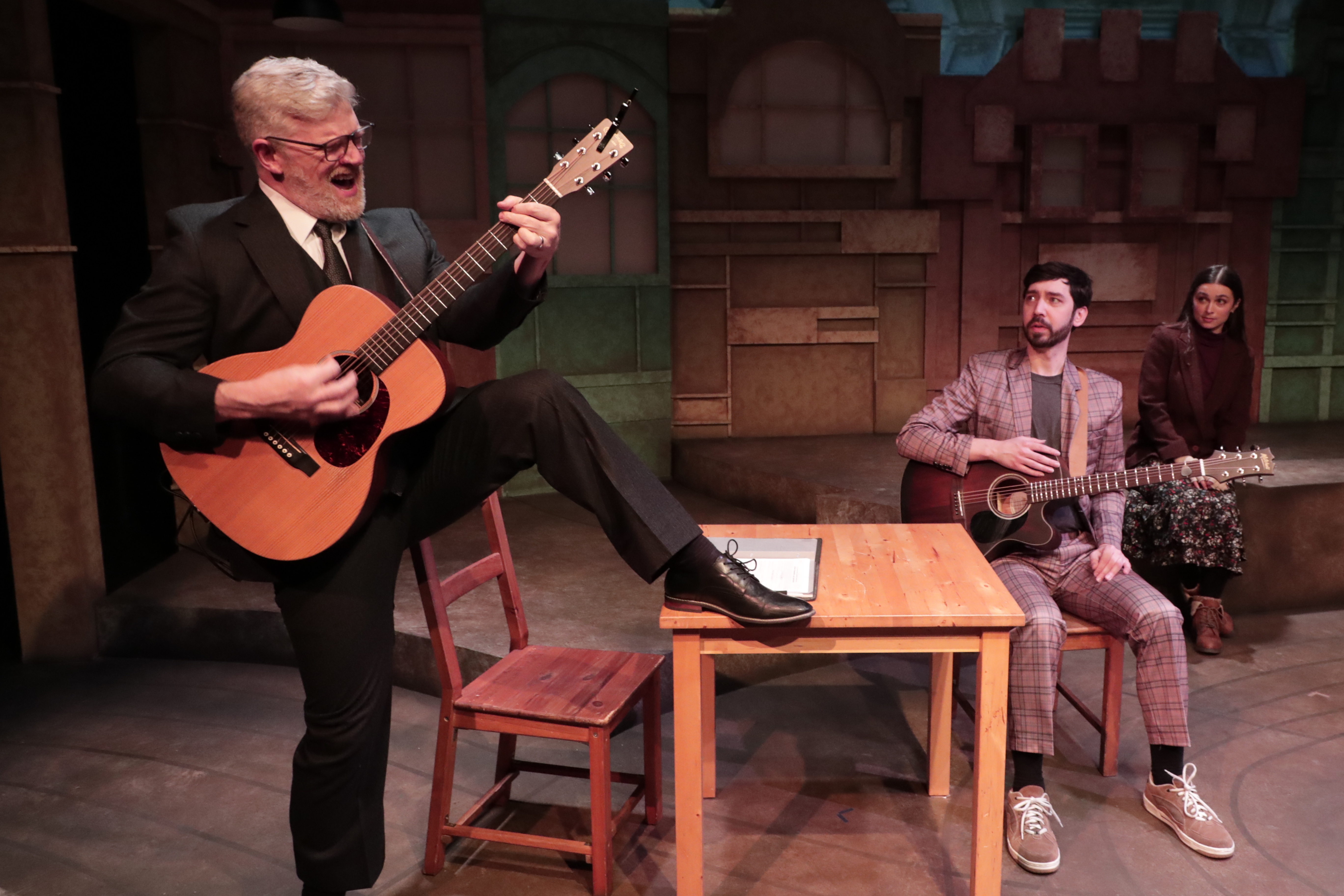 From left, Mike Bradecich, Morgan Hollingsworth and Emma Laird appear...